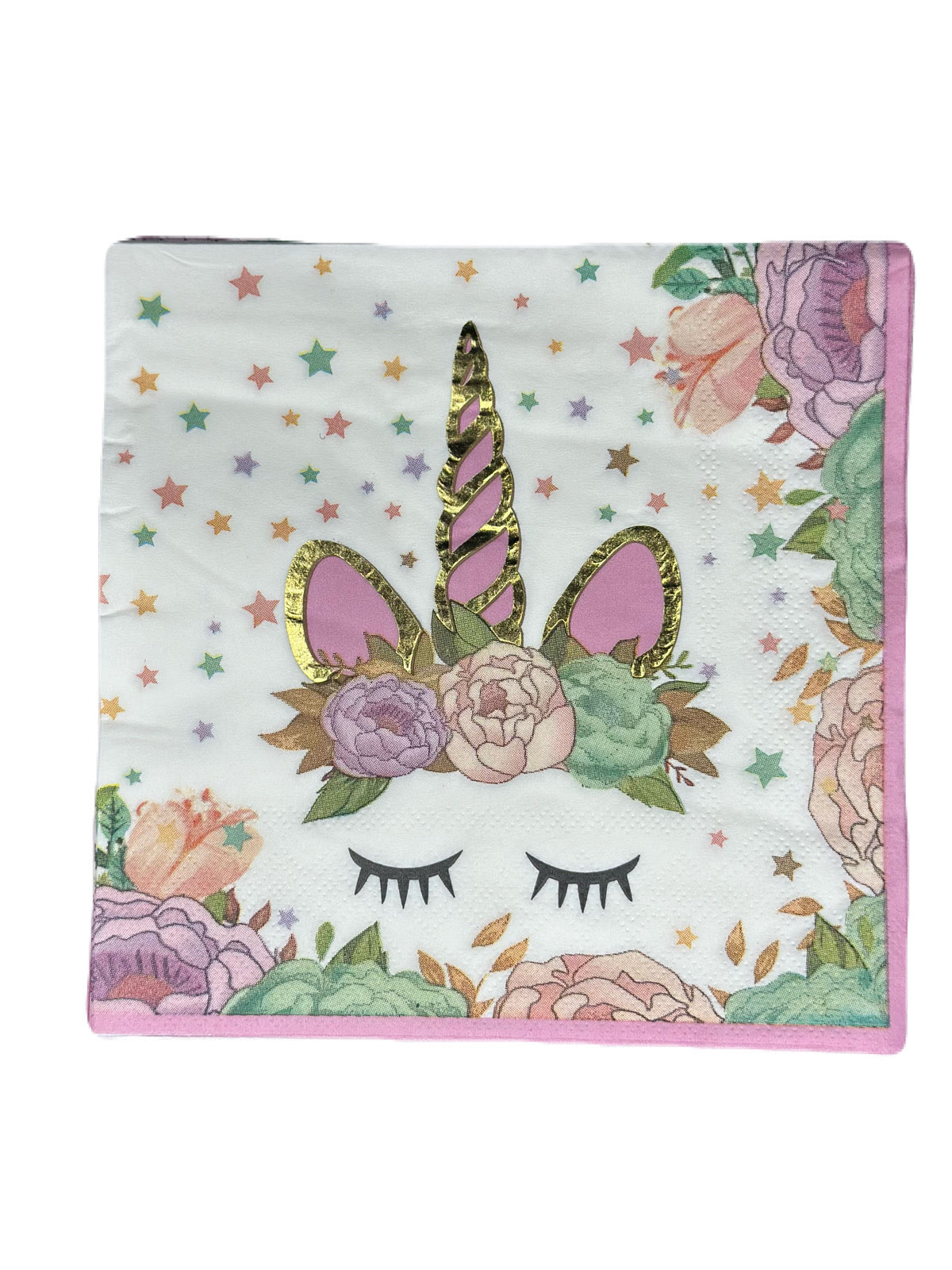 Kit Assiettes et Serviettes Licorne