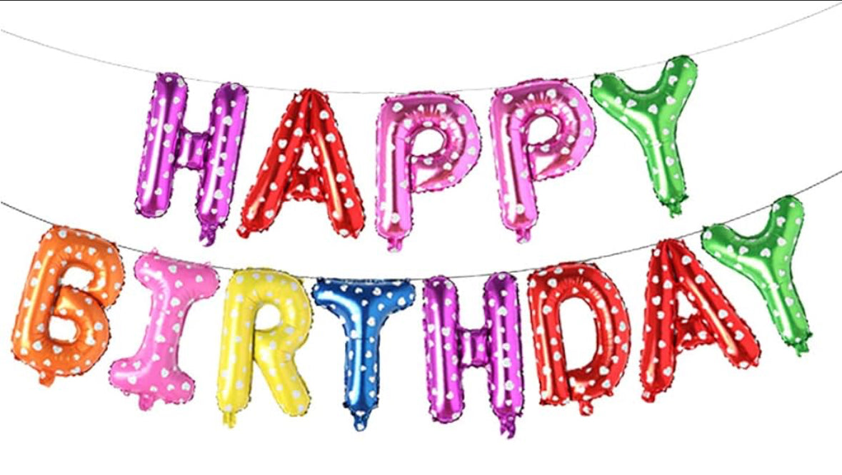 Ballons Gonflable Happy Birthday