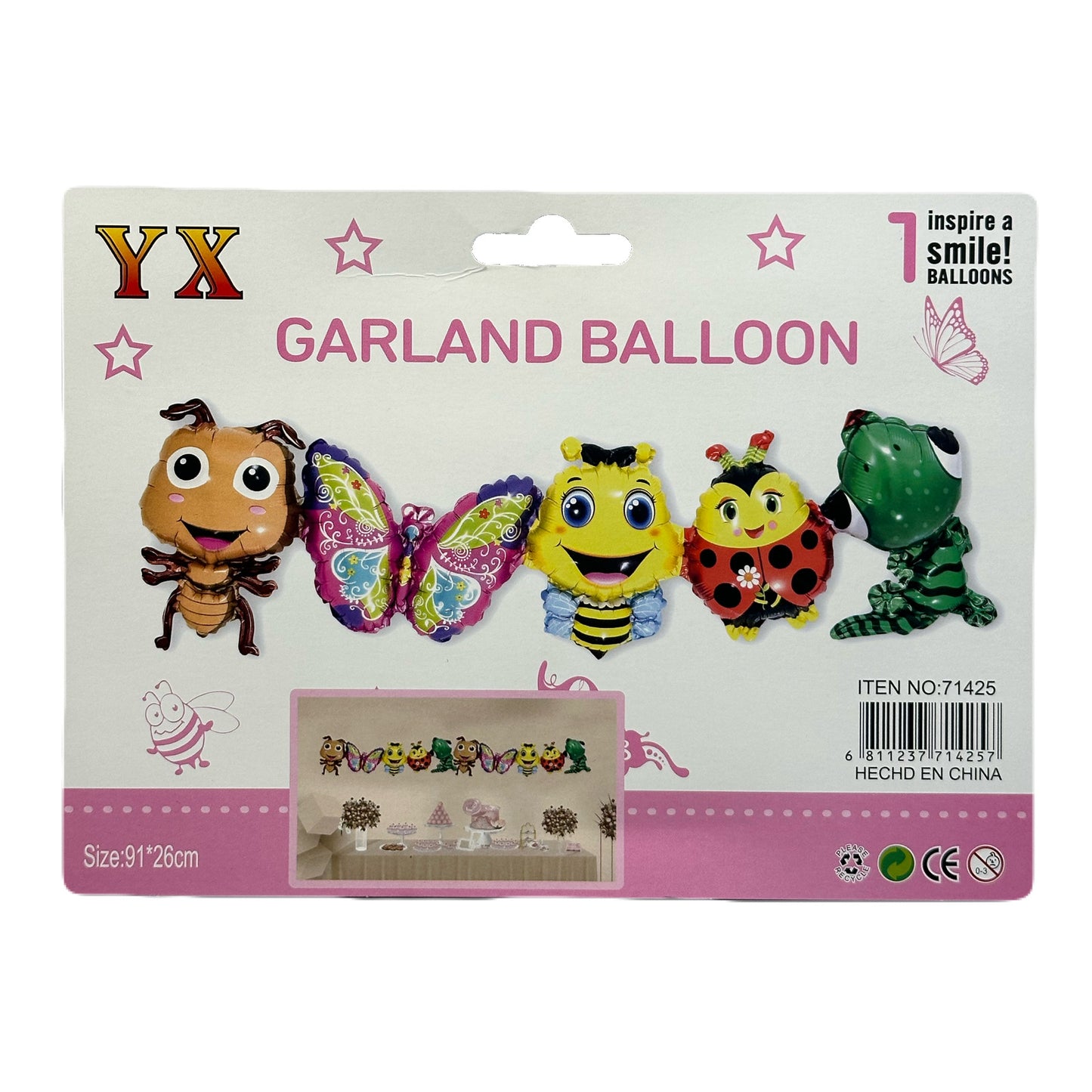 Ballons horizontaux à thèmes