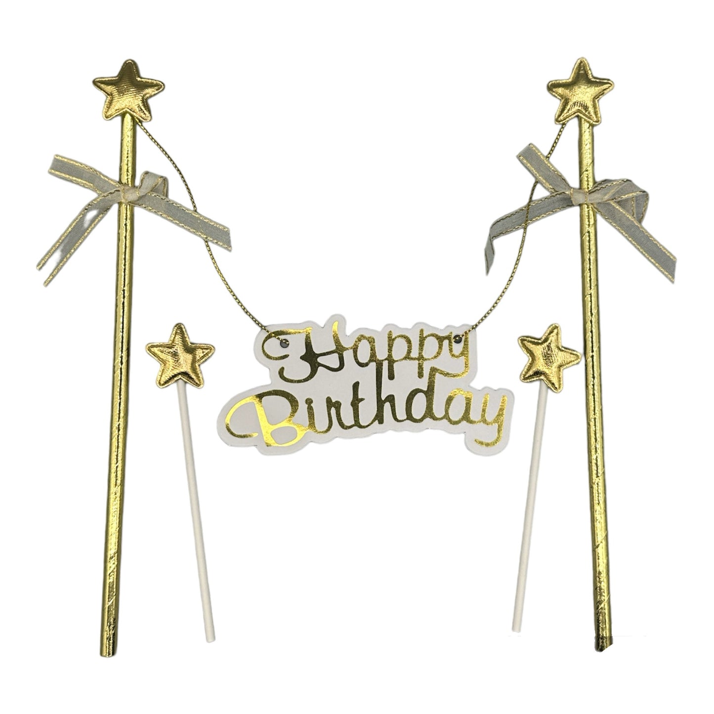 Topper Happy Birthday Etoile