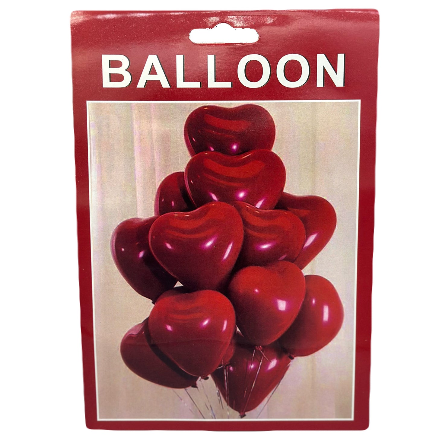 Ballons En Latex Coeur (12pcs)