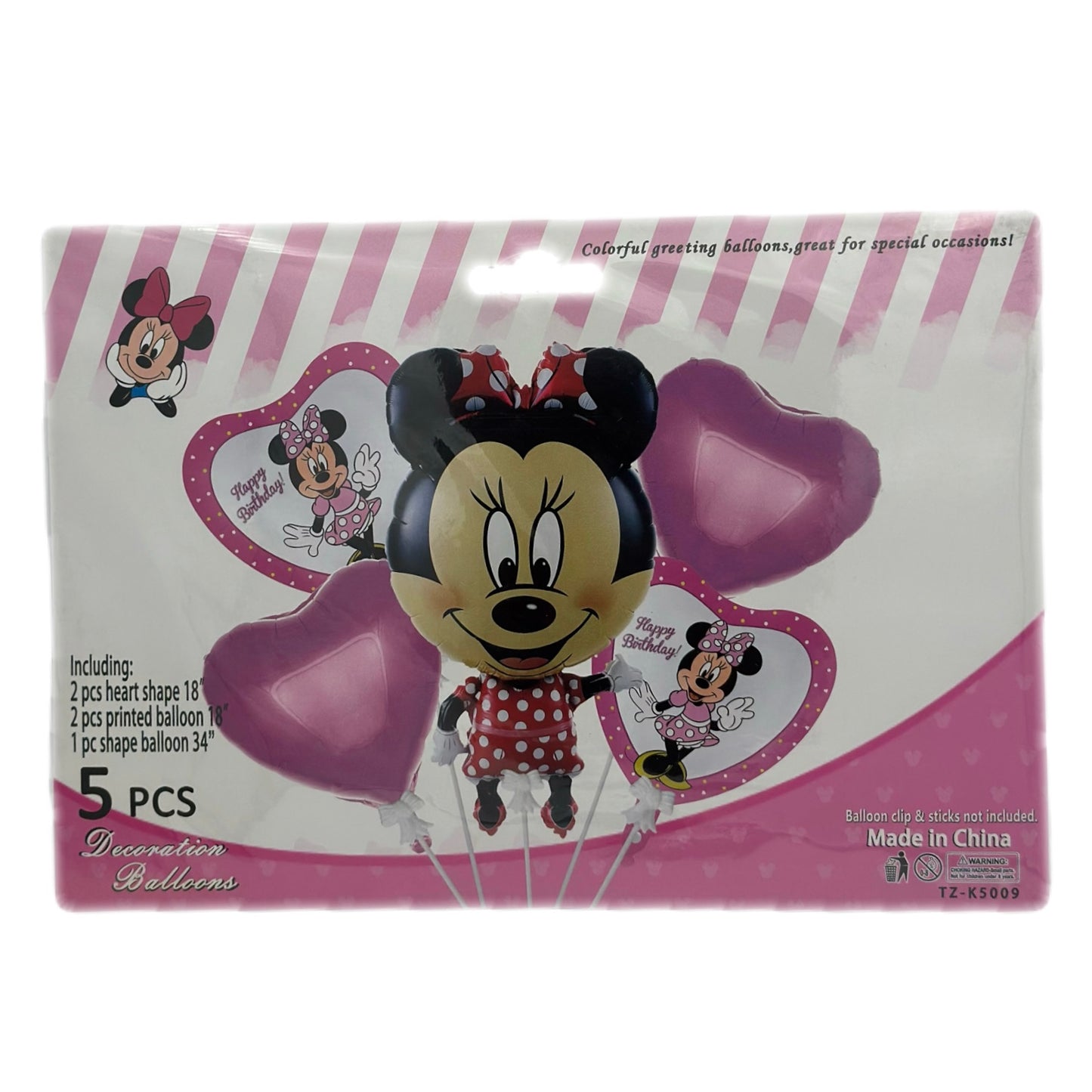 Ballons Gonflable à Theme (5pcs)