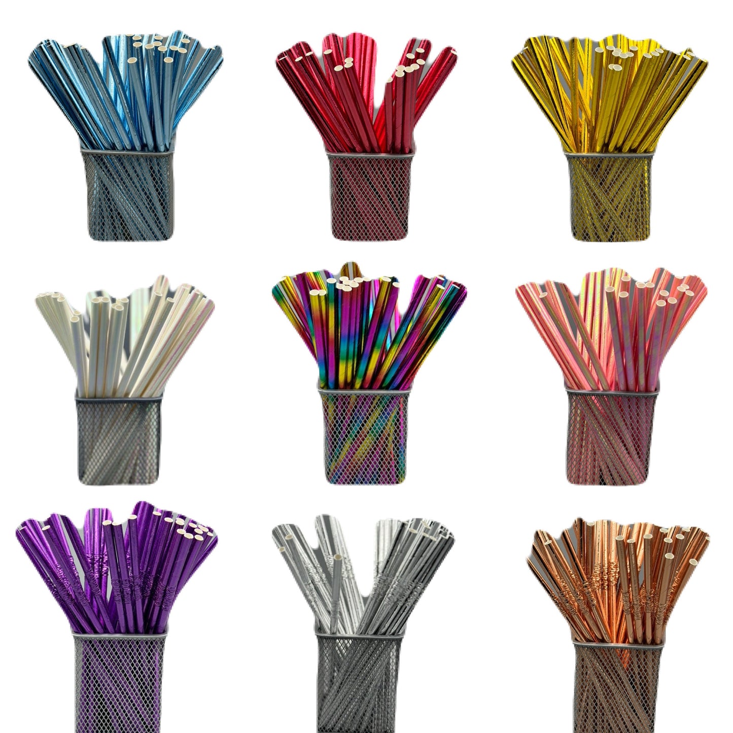 Pailles En Papier (25pcs)