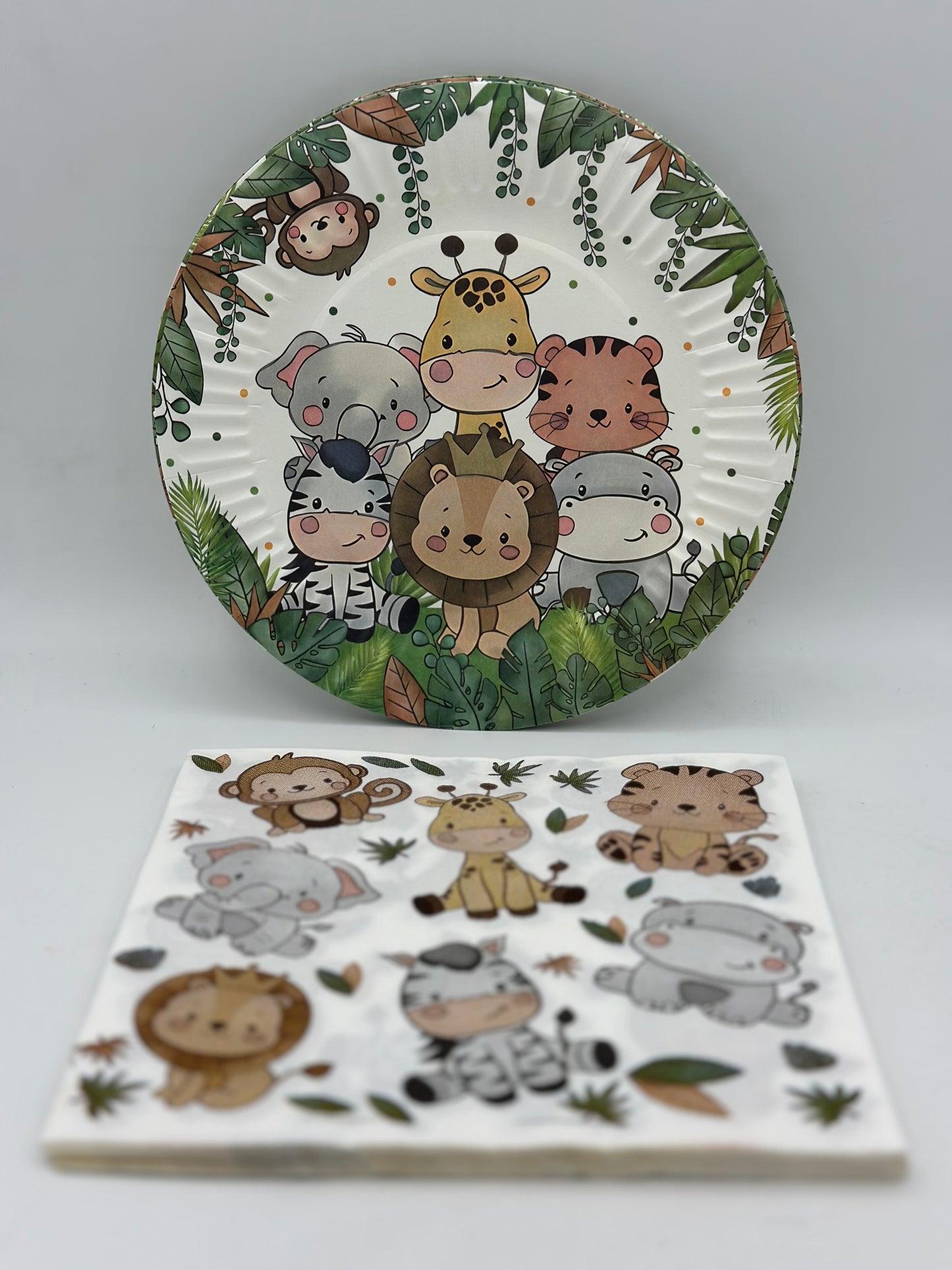 Kit Assiettes et Serviettes Disney (10pcs)