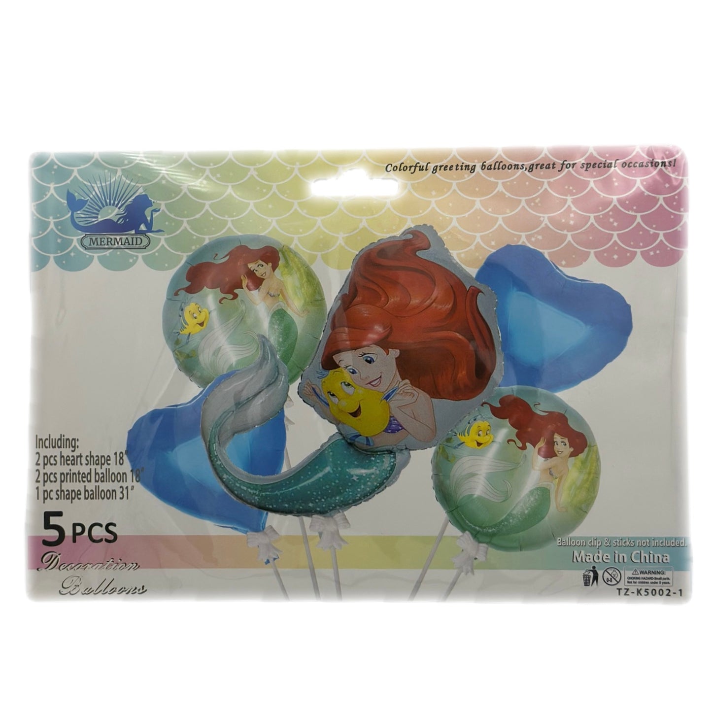 Ballons Gonflable à Theme (5pcs)