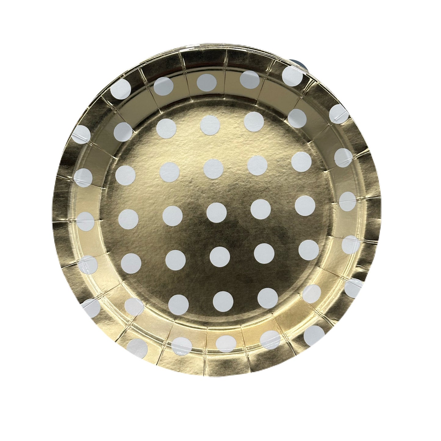 Assiettes à Pois En Carton (10pcs)