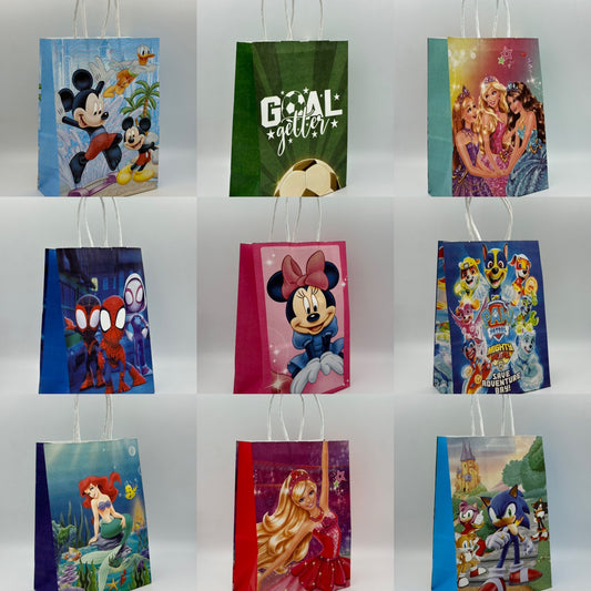 Sac En Papier à Thèmes