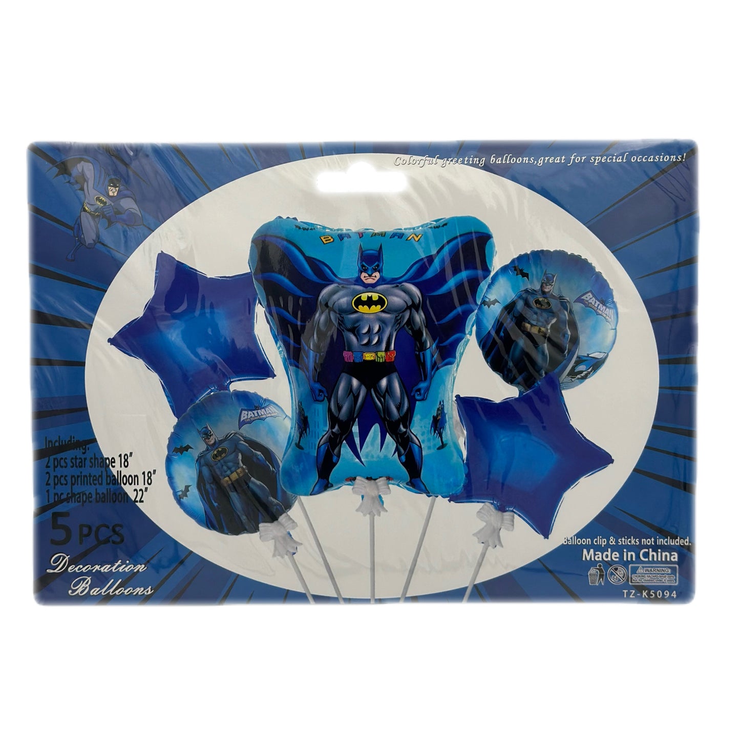 Ballons Gonflable à Theme (5pcs)
