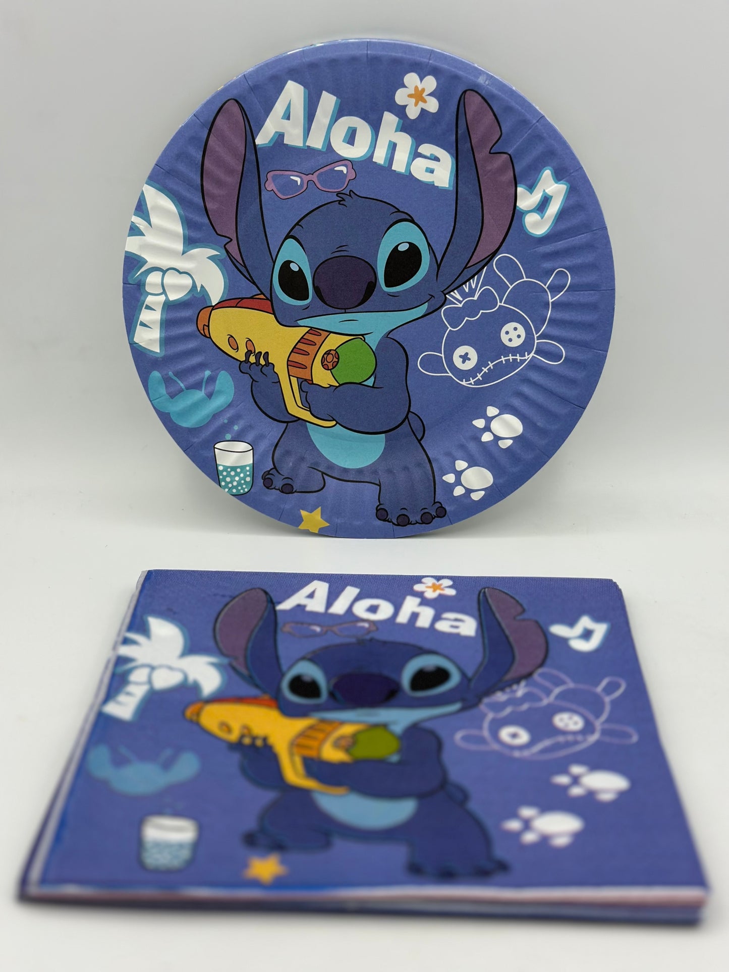 Kit Assiettes et Serviettes Disney (10pcs)
