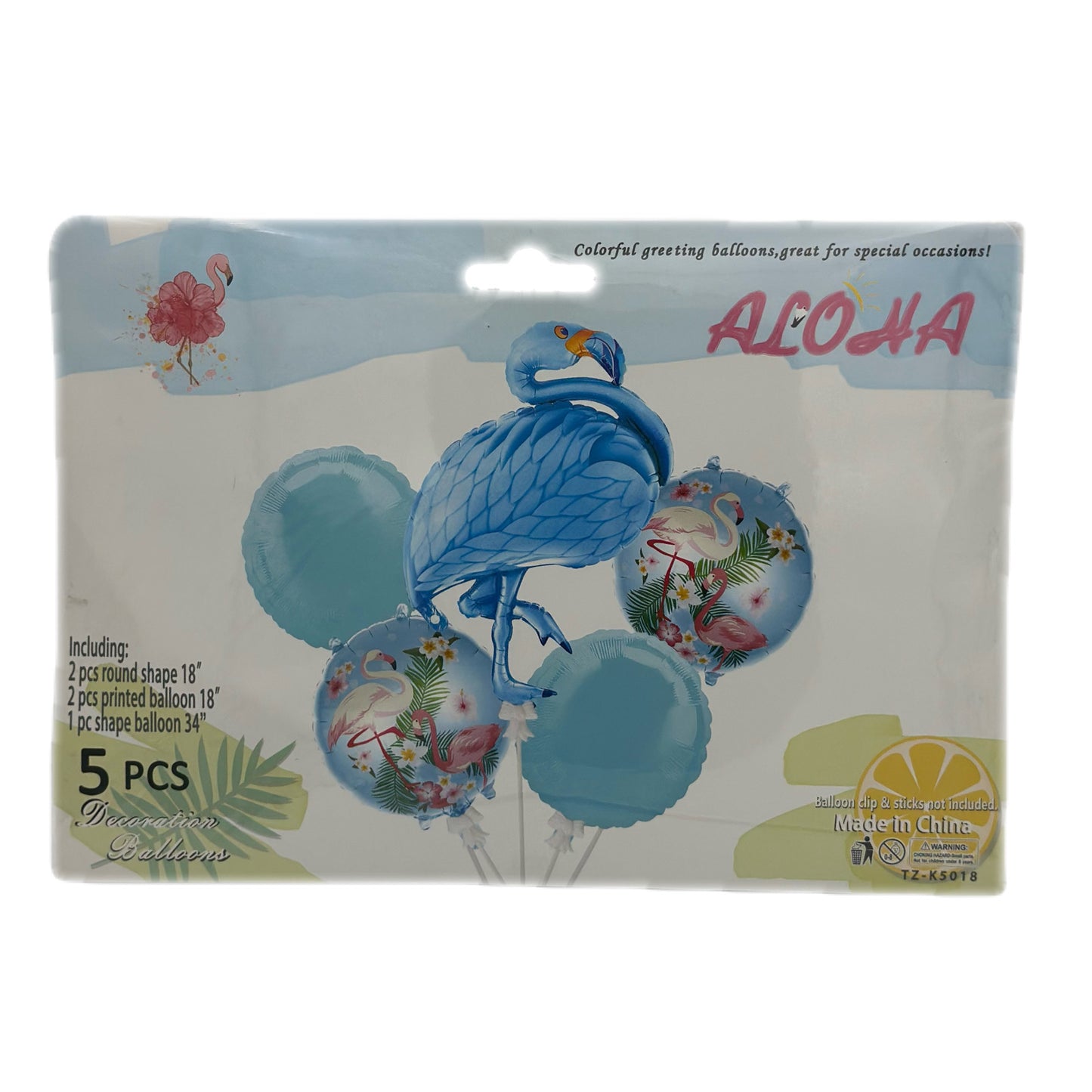 Ballons Gonflable à Theme (5pcs)