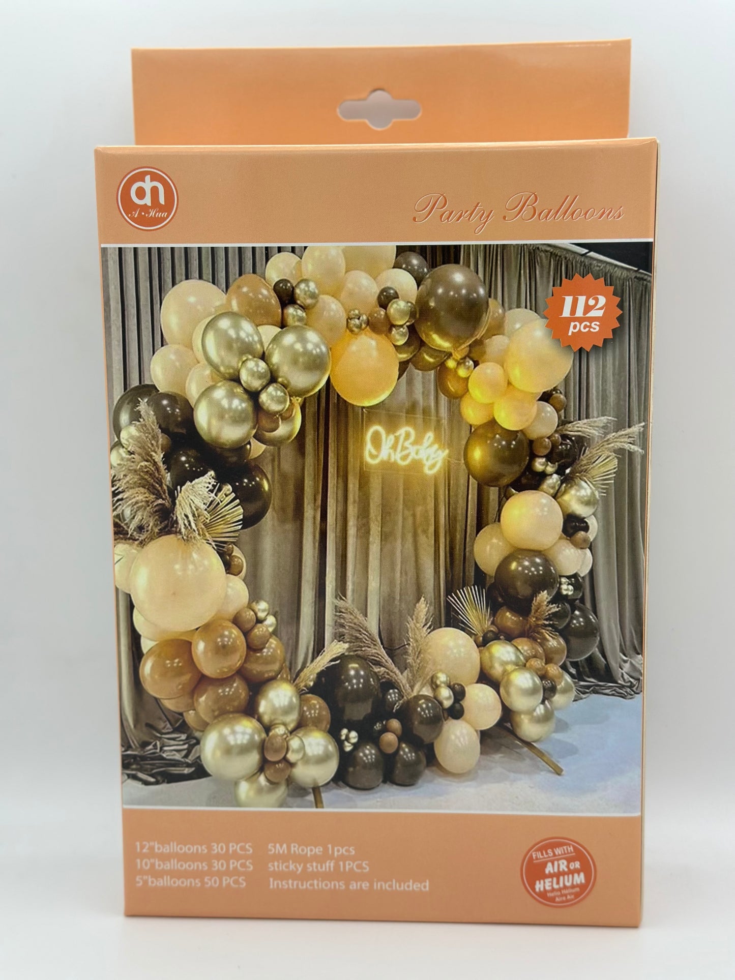 Arche à ballons avec fournitures
