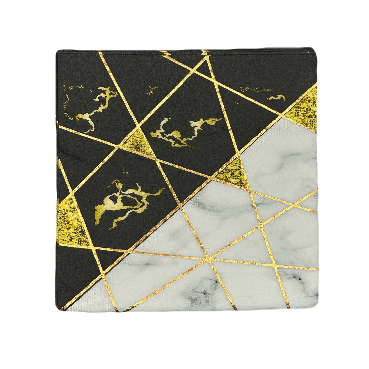 Kit Marbre II Noir/Blanc/Gold (10pcs)