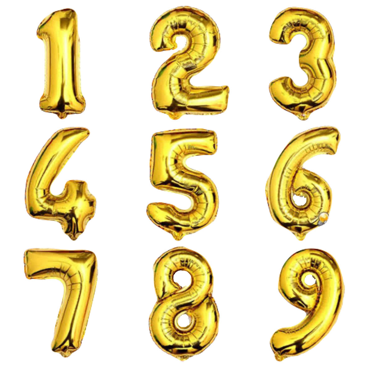 Ballons Gonflable Chiffre
