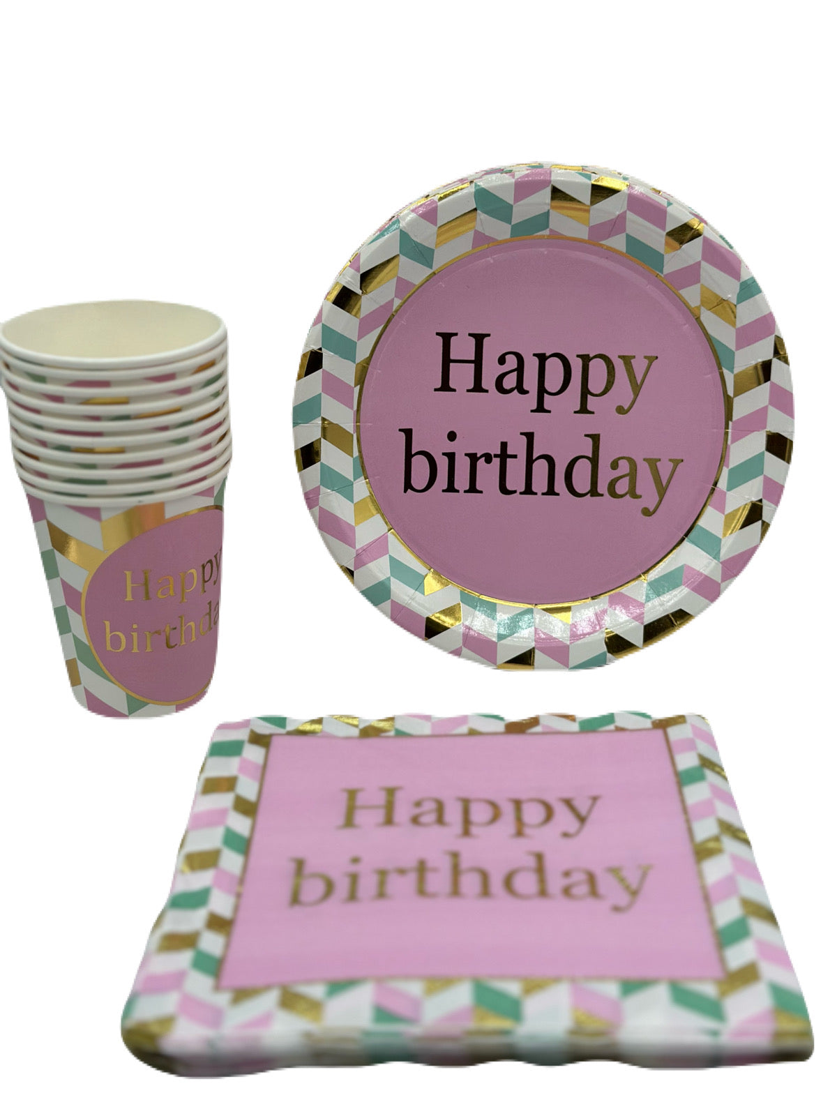 Kit Happy Birthday Rose (10pcs)