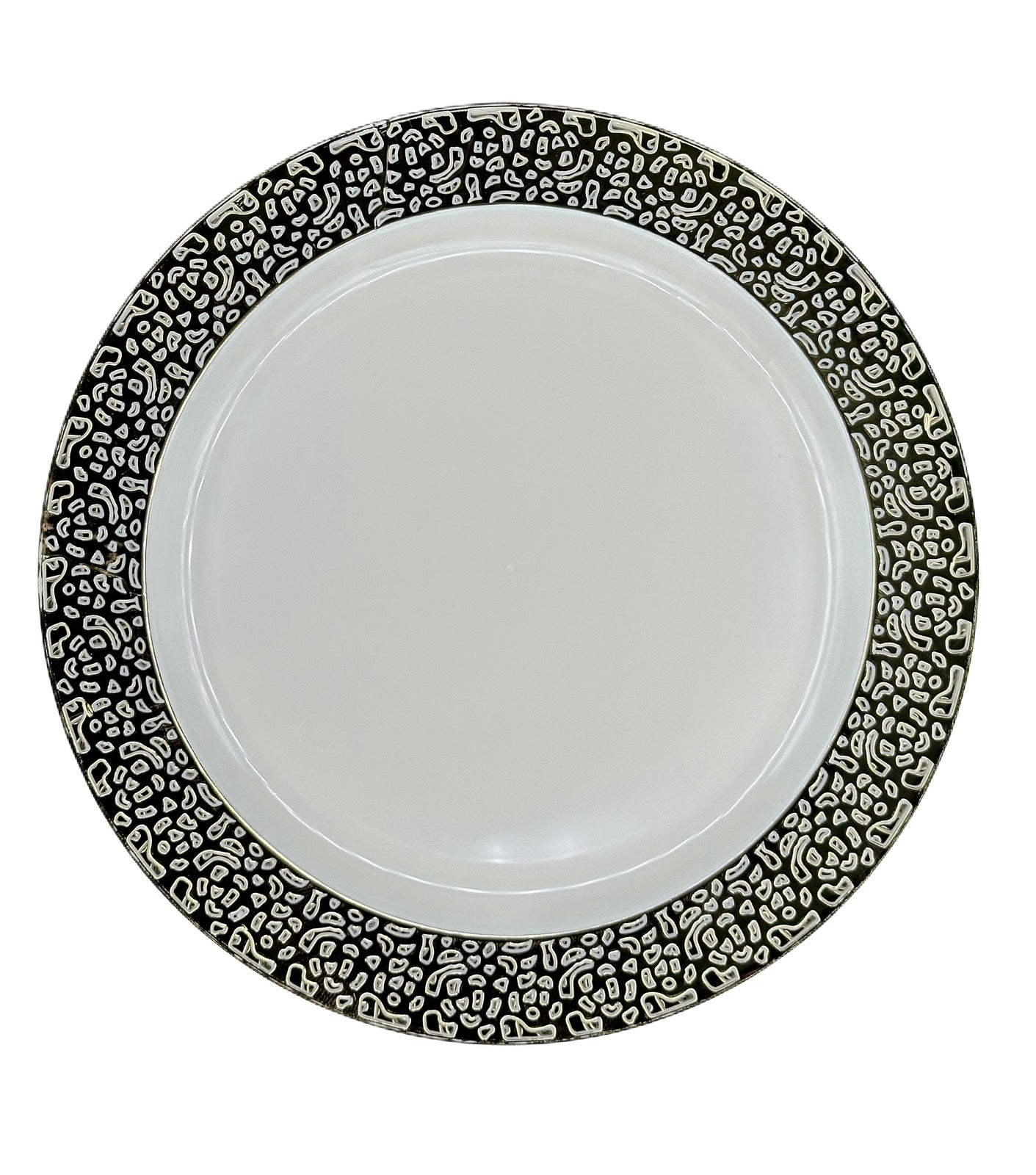 Assiettes En Plastique réutilisable (10pcs)