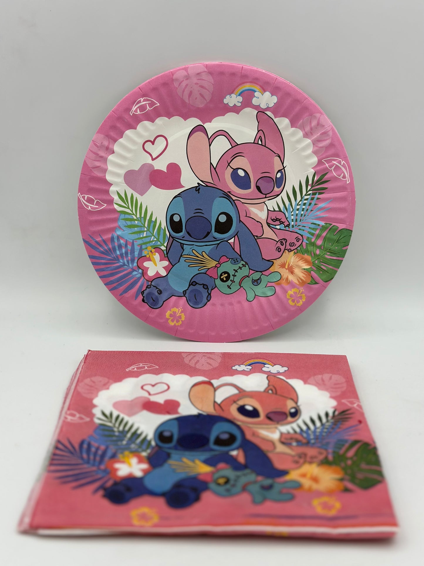 Kit Assiettes et Serviettes Disney (10pcs)