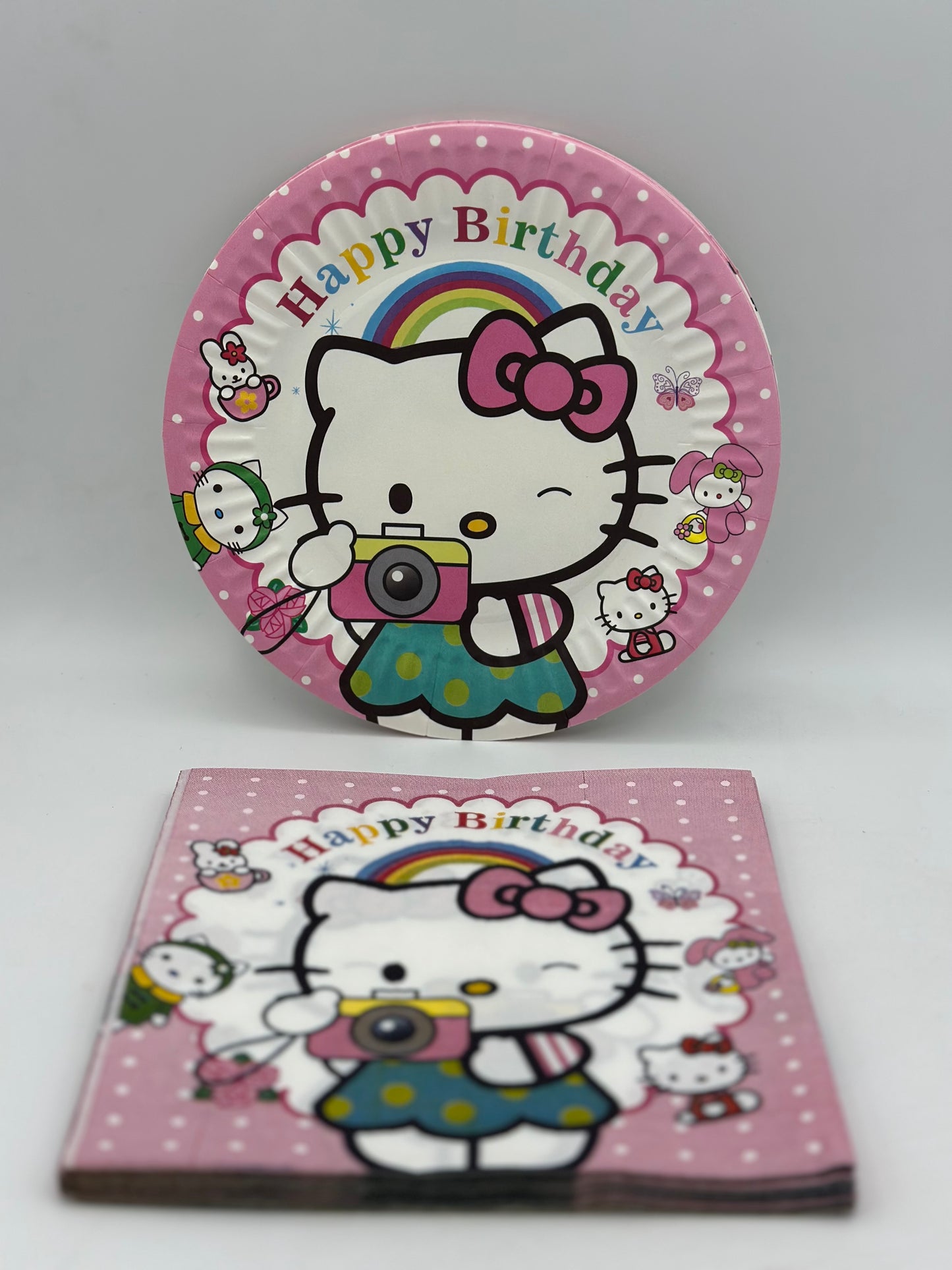 Kit Assiettes et Serviettes Disney (10pcs)