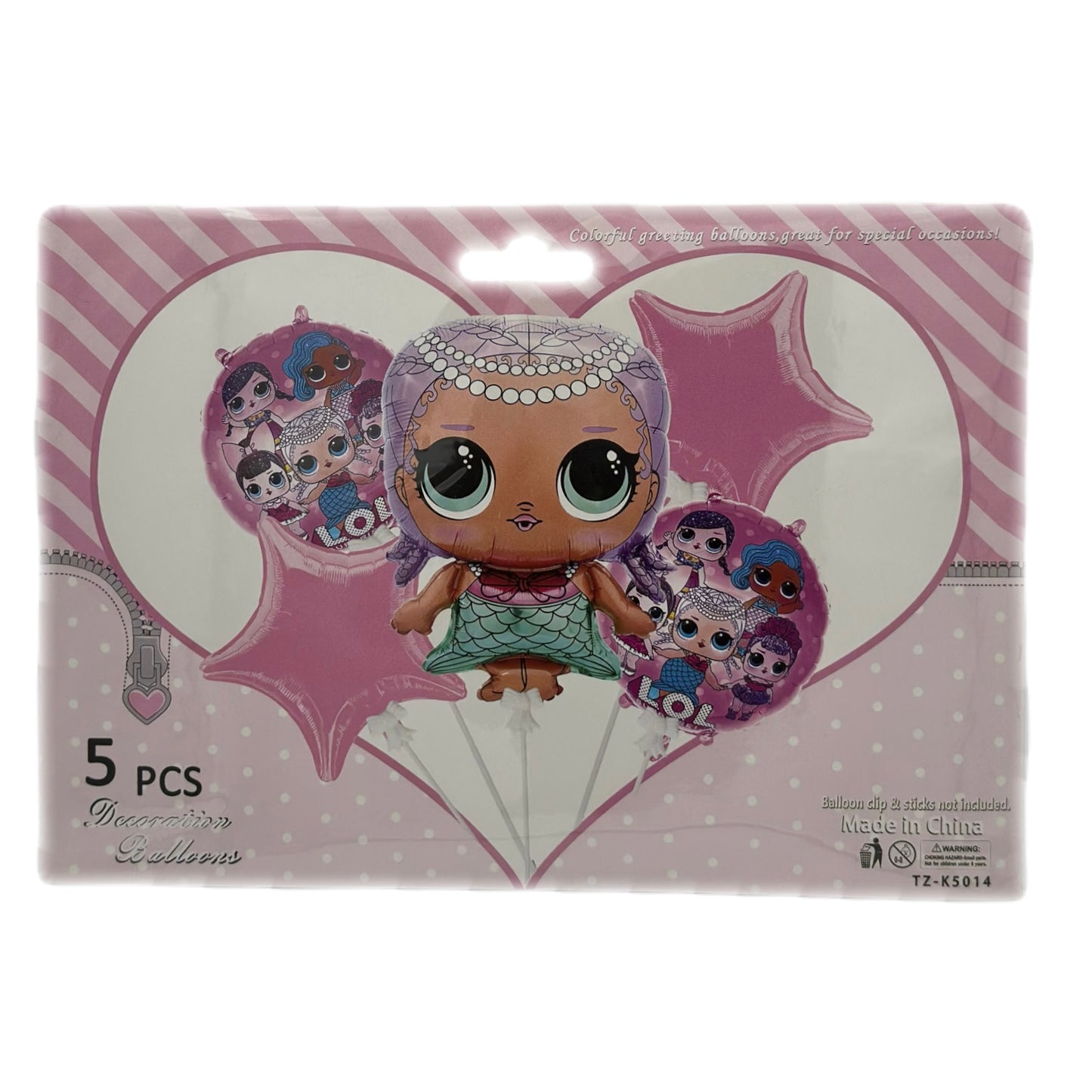 Ballons Gonflable à Theme (5pcs)