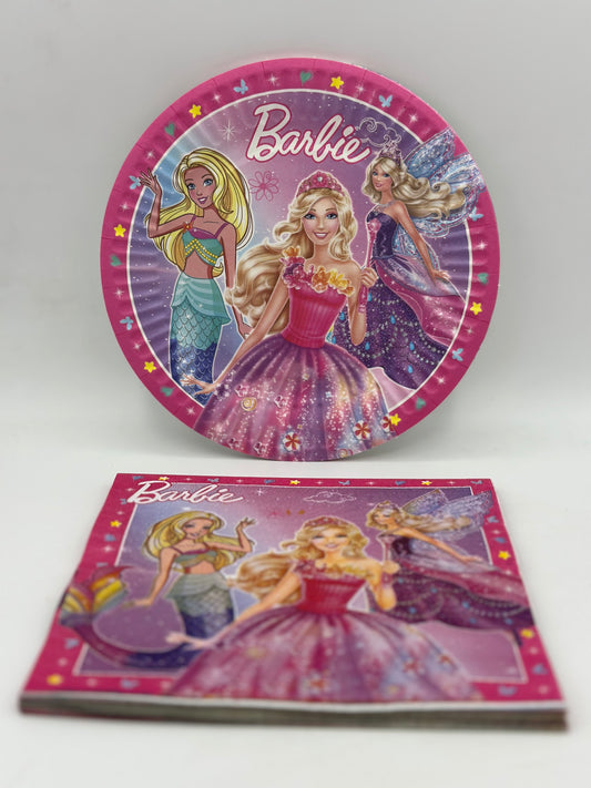Kit Assiettes et Serviettes Disney (10pcs)