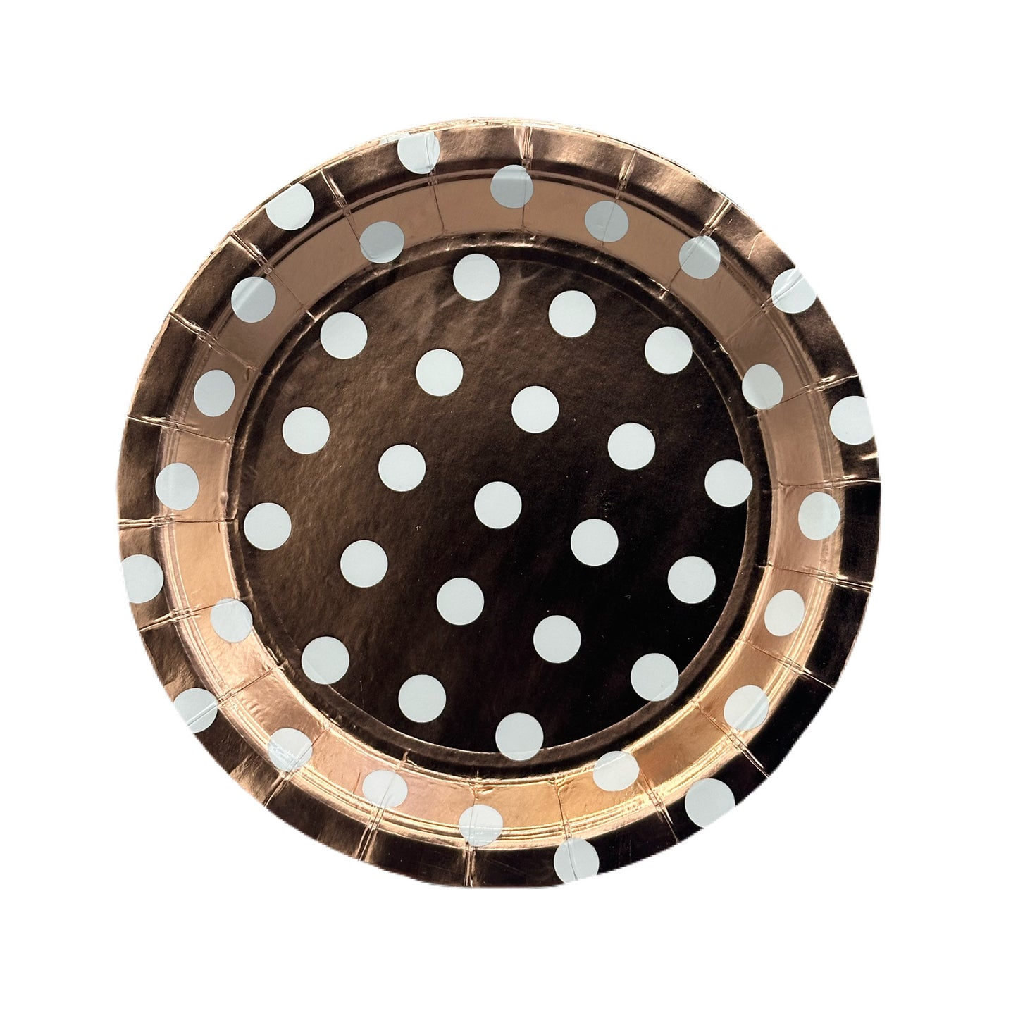 Assiettes à Pois En Carton (10pcs)