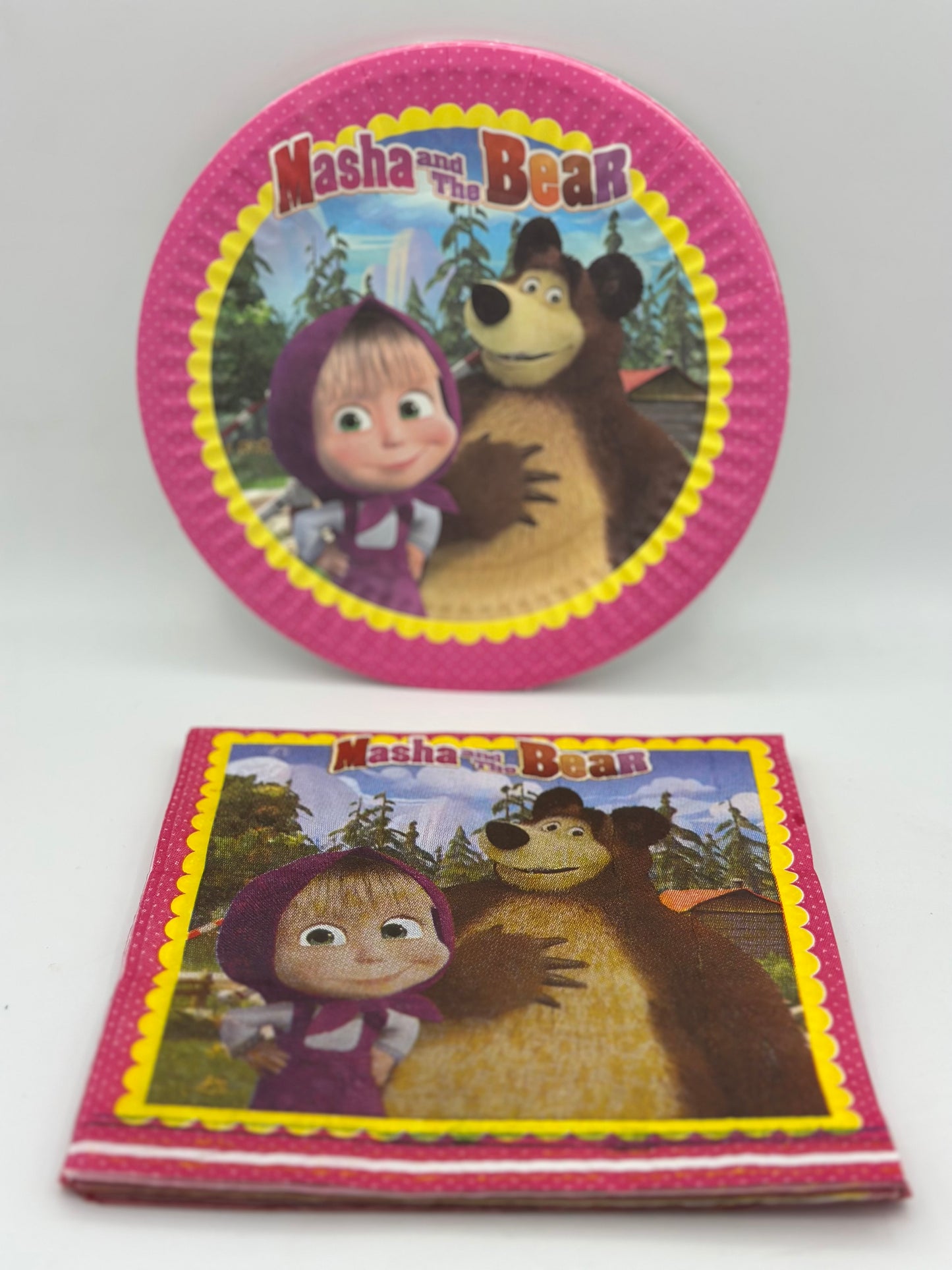 Kit Assiettes et Serviettes Disney (10pcs)