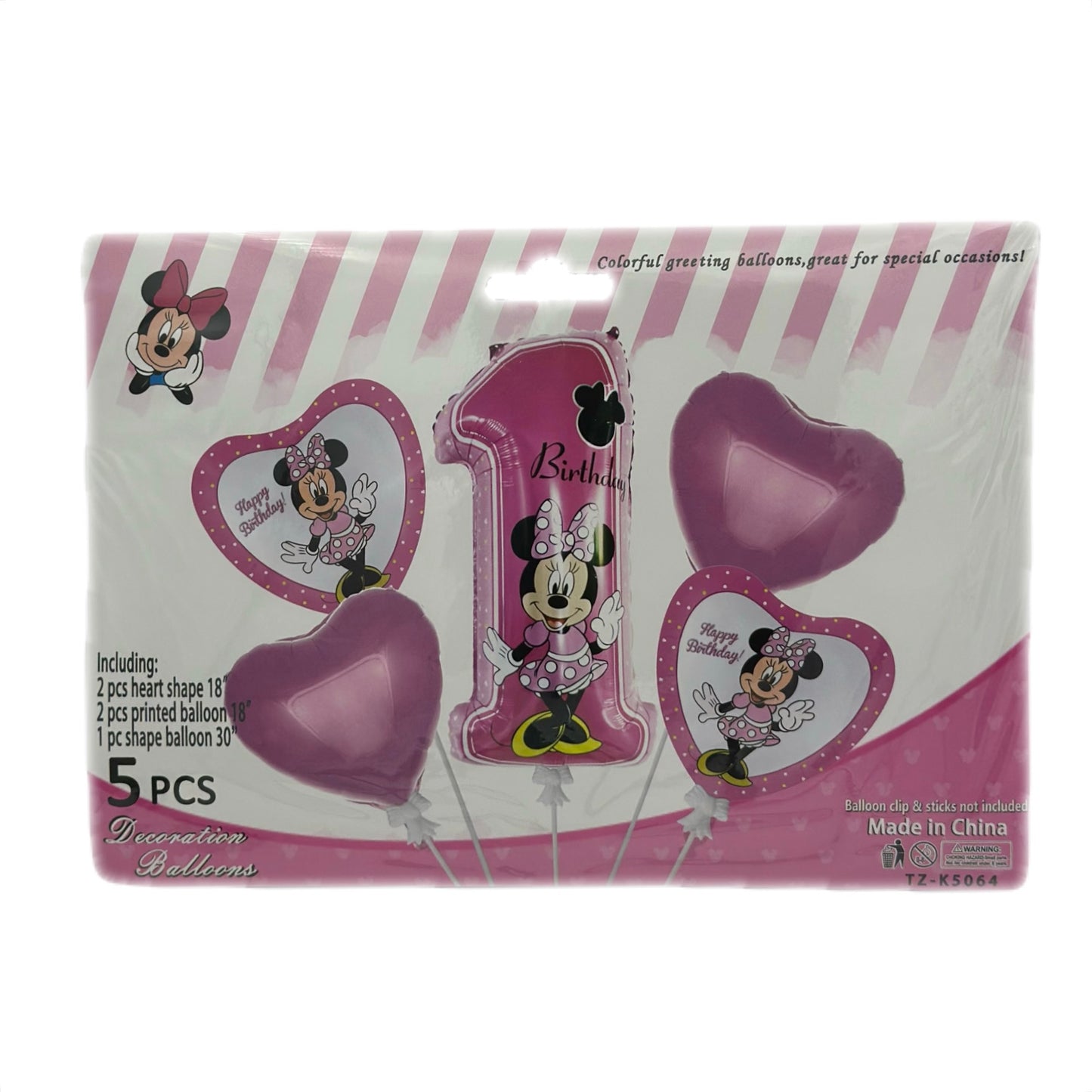 Ballons Gonflable à Theme (5pcs)