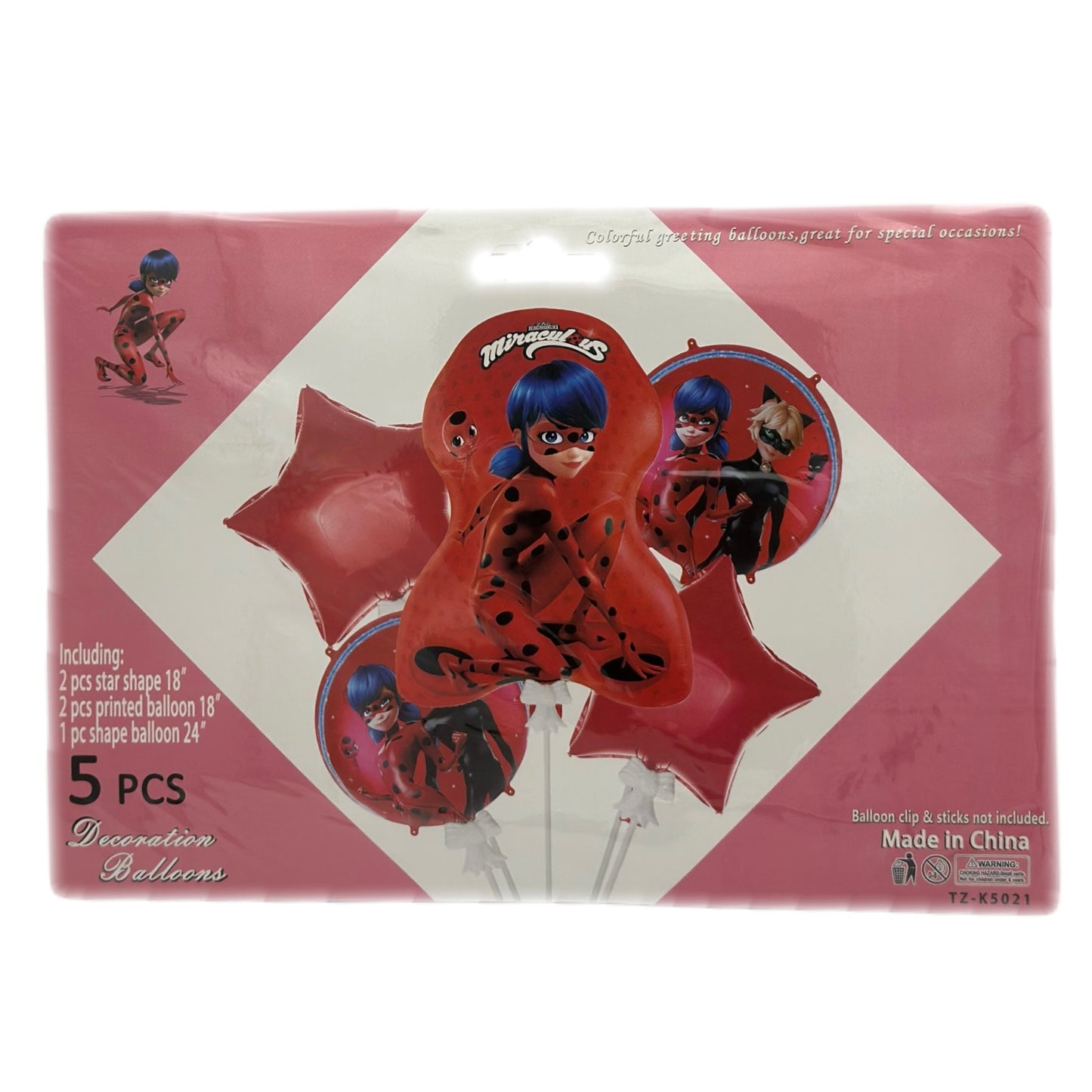 Ballons Gonflable à Theme (5pcs)