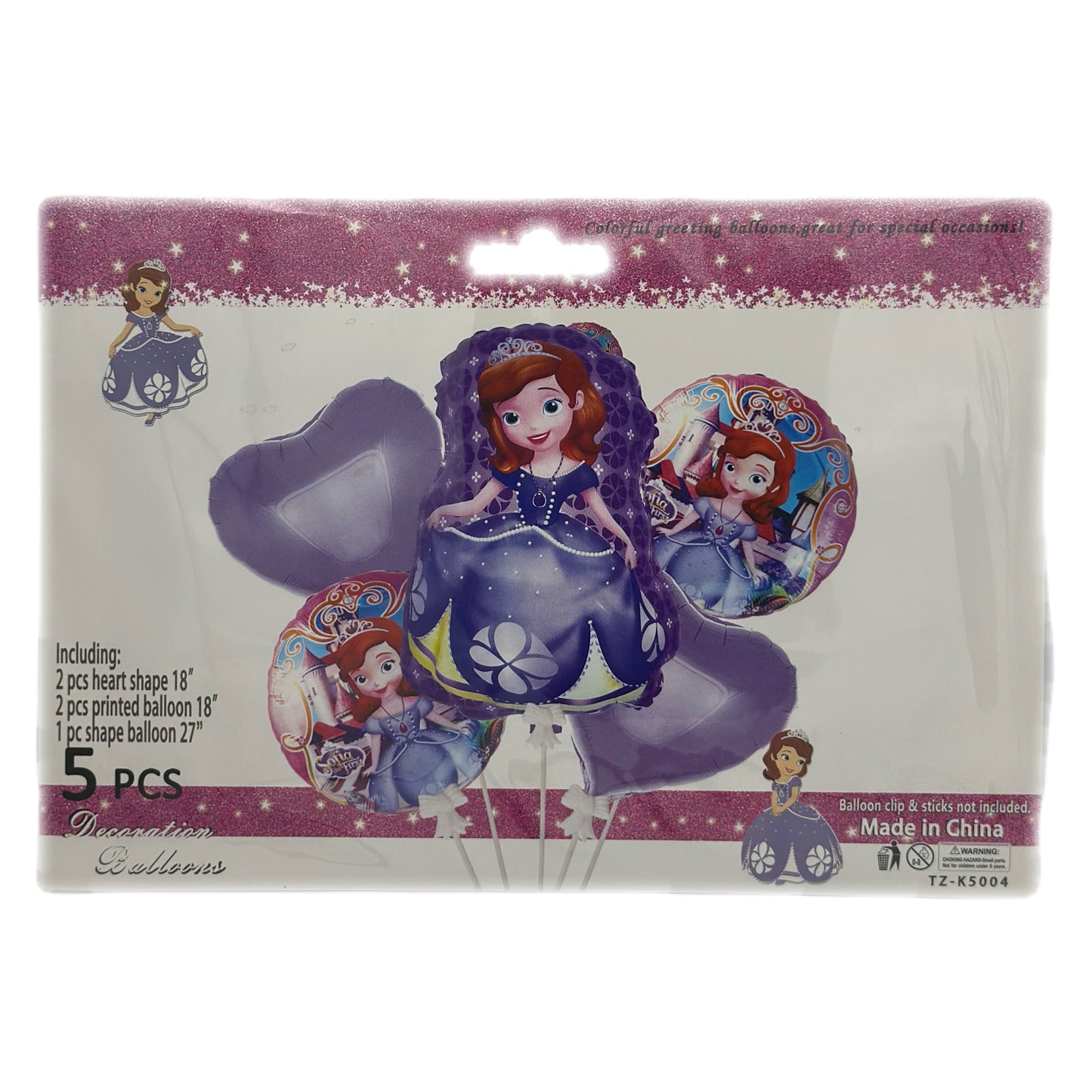 Ballons Gonflable à Theme (5pcs)