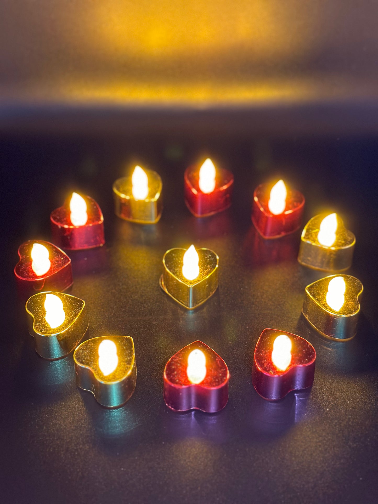 Bougies chauffe plat led (12pcs)