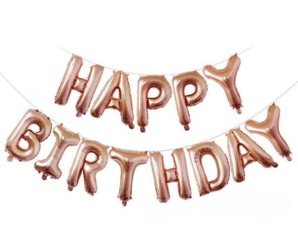 Ballons Gonflable Happy Birthday