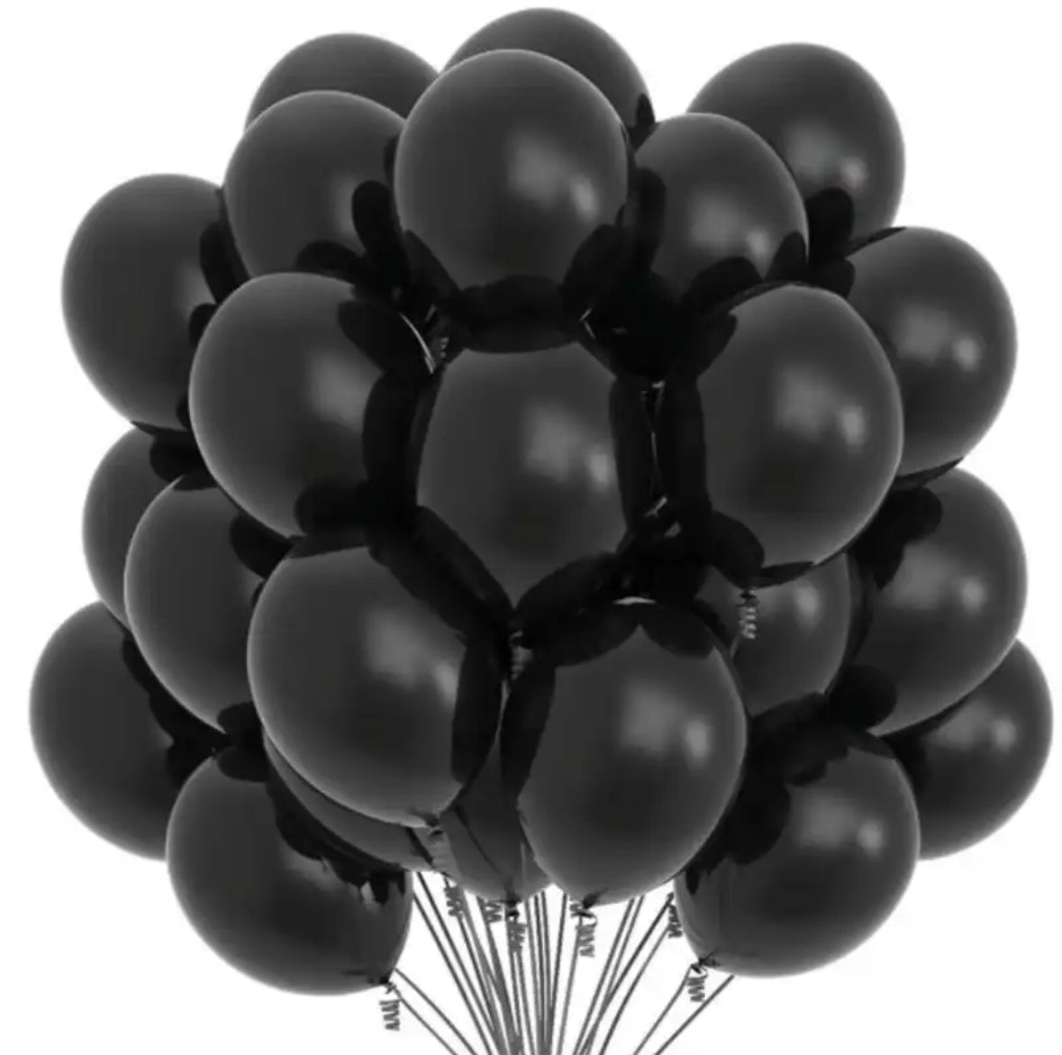 Ballons en Latex Couleur Unie (20 pcs)
