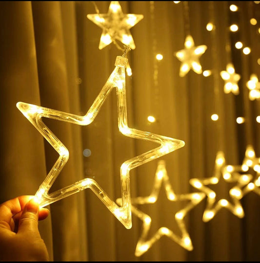 Rideaux lumineux étoile
