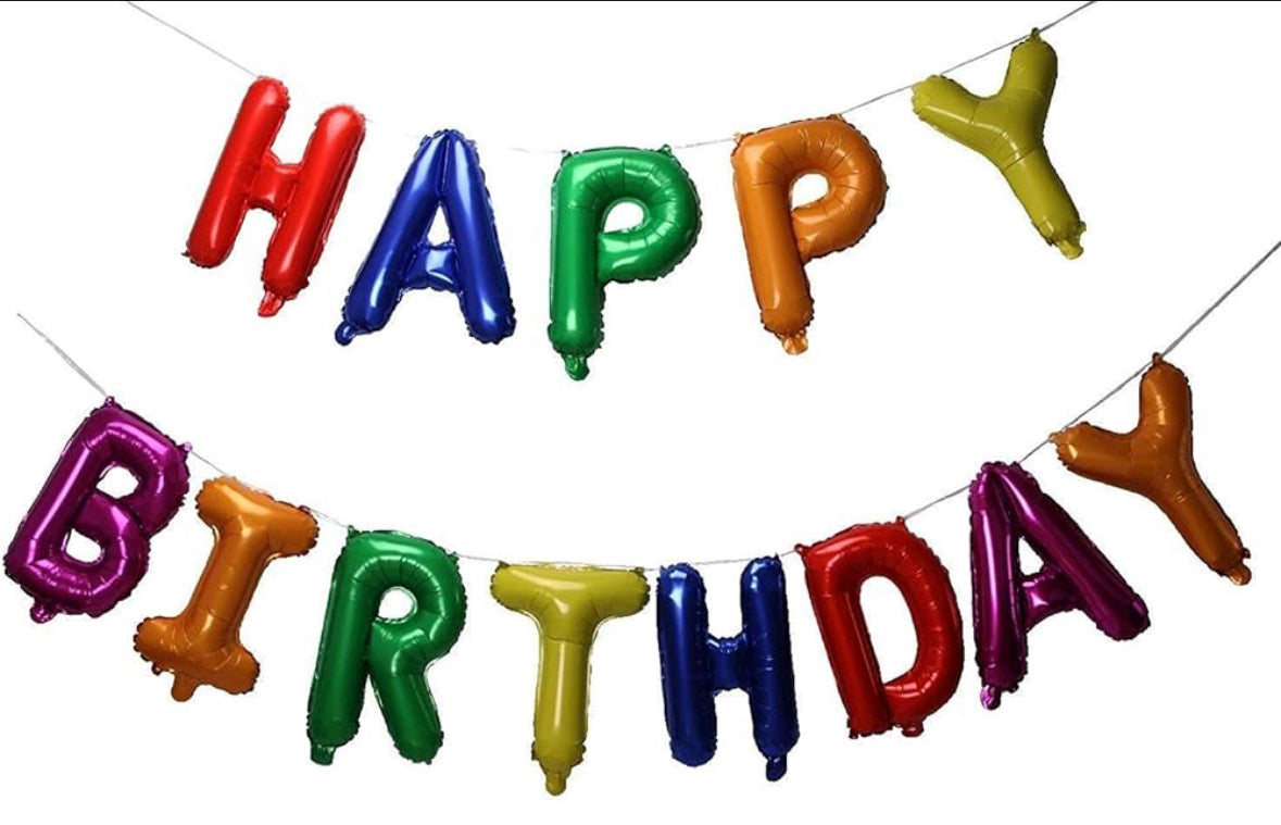 Ballons Gonflable Happy Birthday
