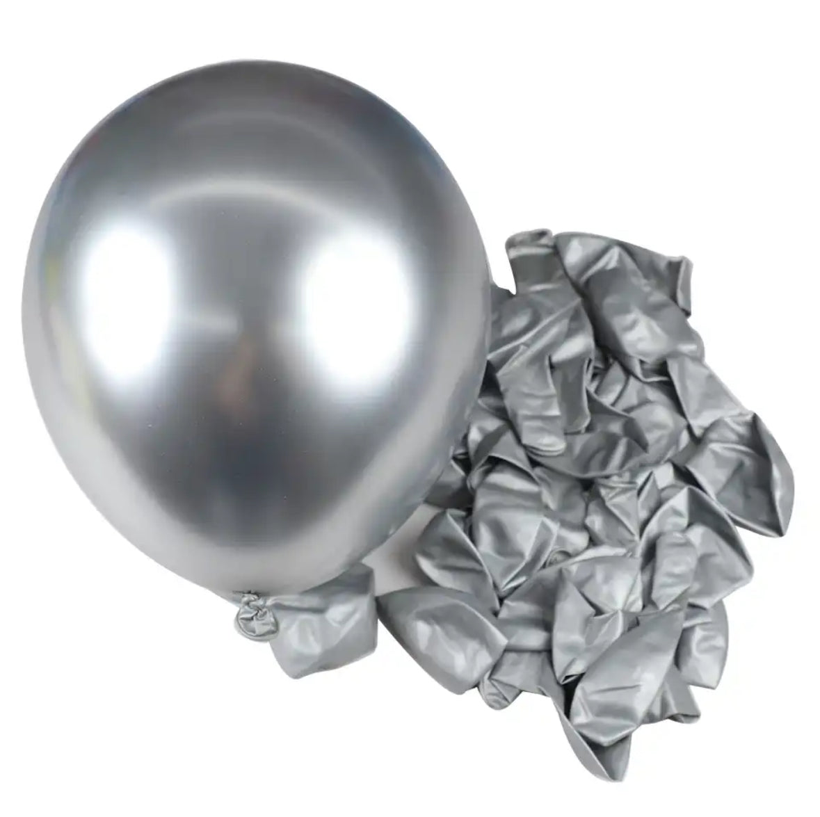 Ballons en Latex Chromé 12° (20pcs/50pcs)
