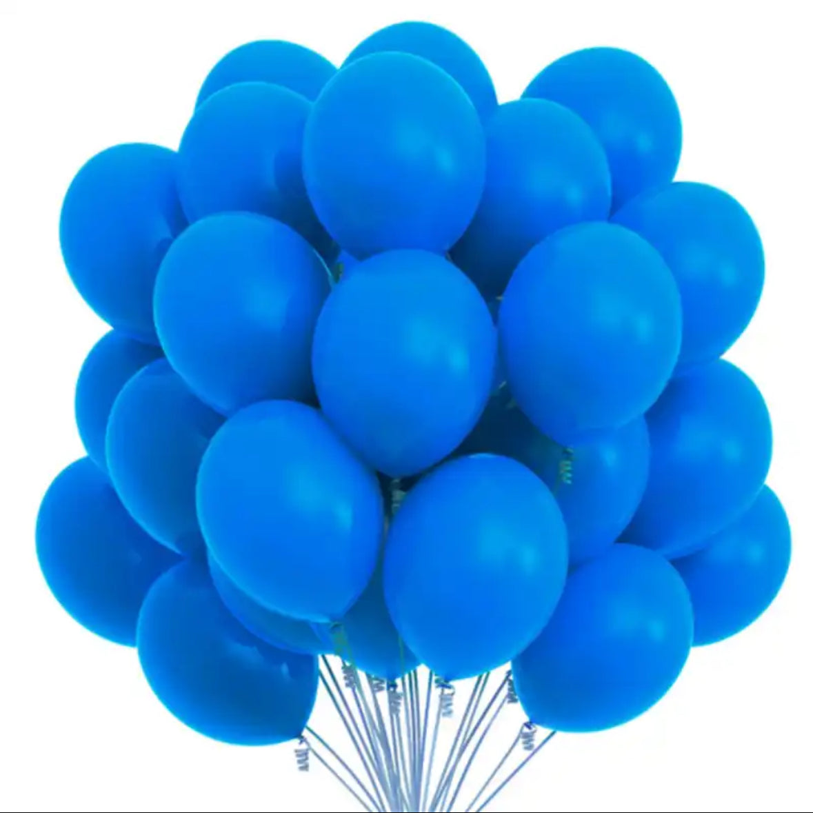 Ballons en Latex Couleur Unie (20 pcs)