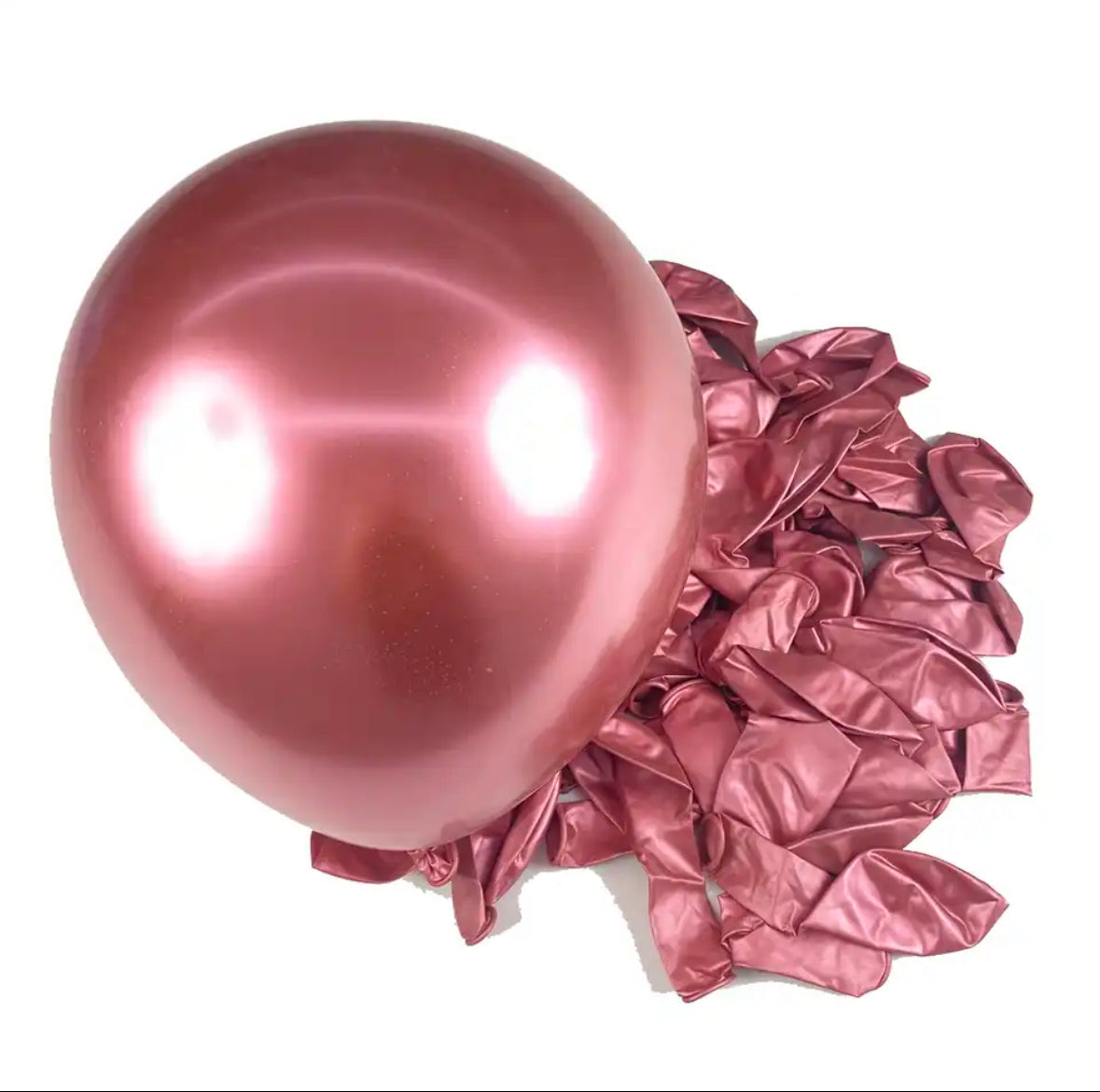Ballons en Latex Chromé 12° (20pcs/50pcs)