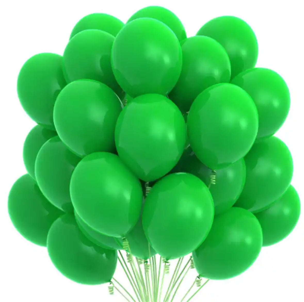 Ballons en Latex Couleur Unie (20 pcs)