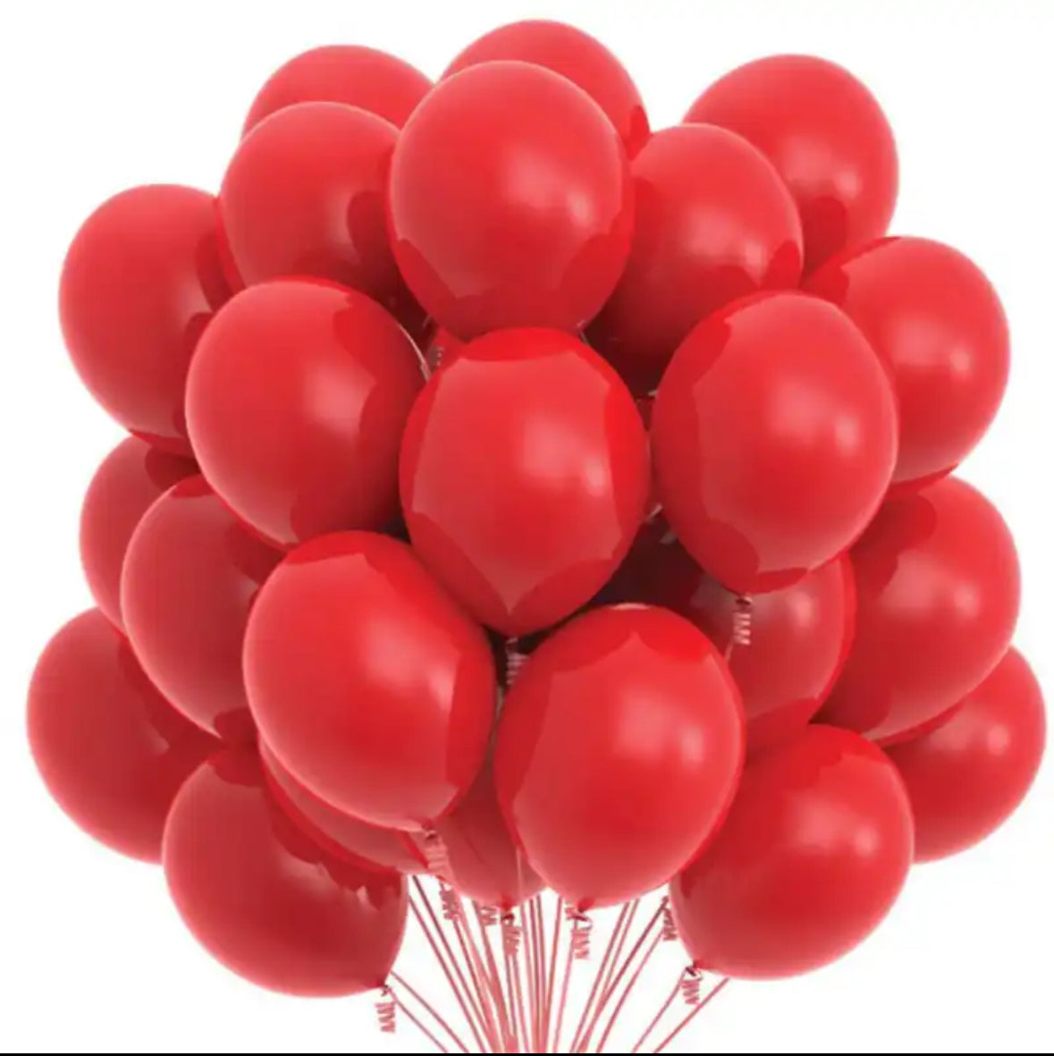 Ballons en Latex Couleur Unie (20 pcs)