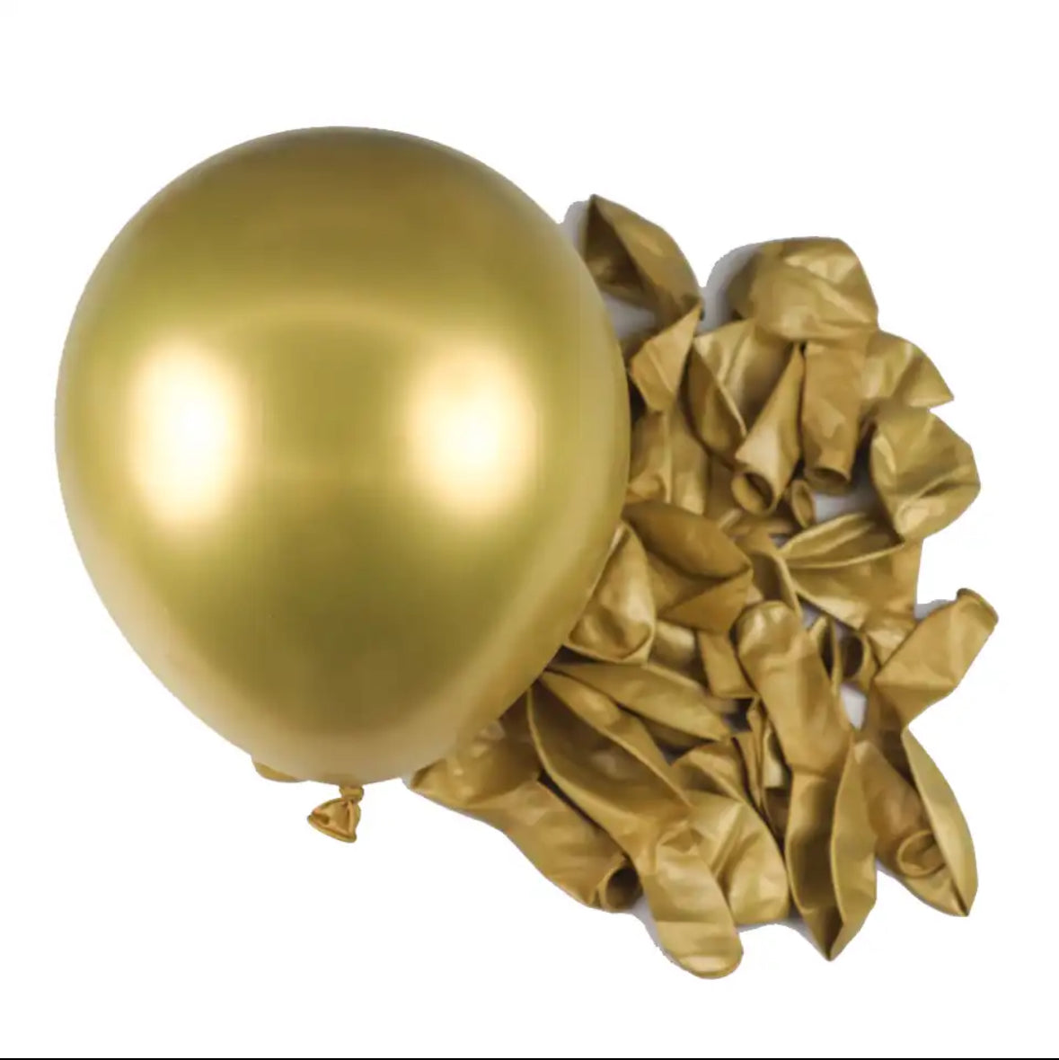 Ballons en Latex Chromé 12° (20pcs/50pcs)