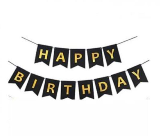 Guirlande Happy Birthday En Carton