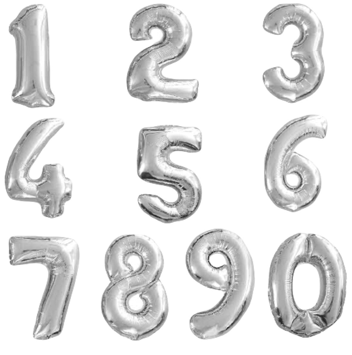 Ballons Gonflable Chiffre
