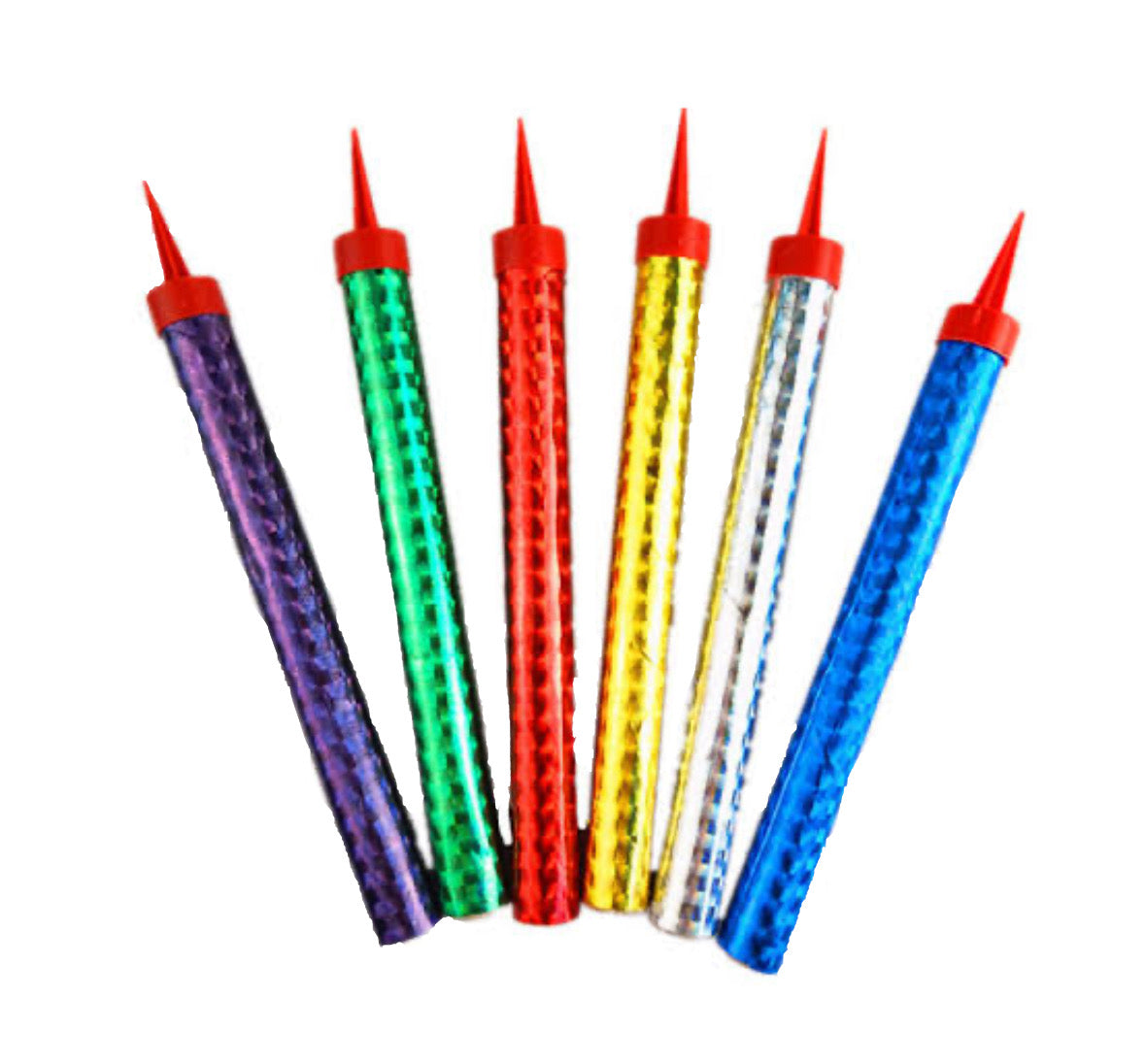Lot de 6 bougies fontaines