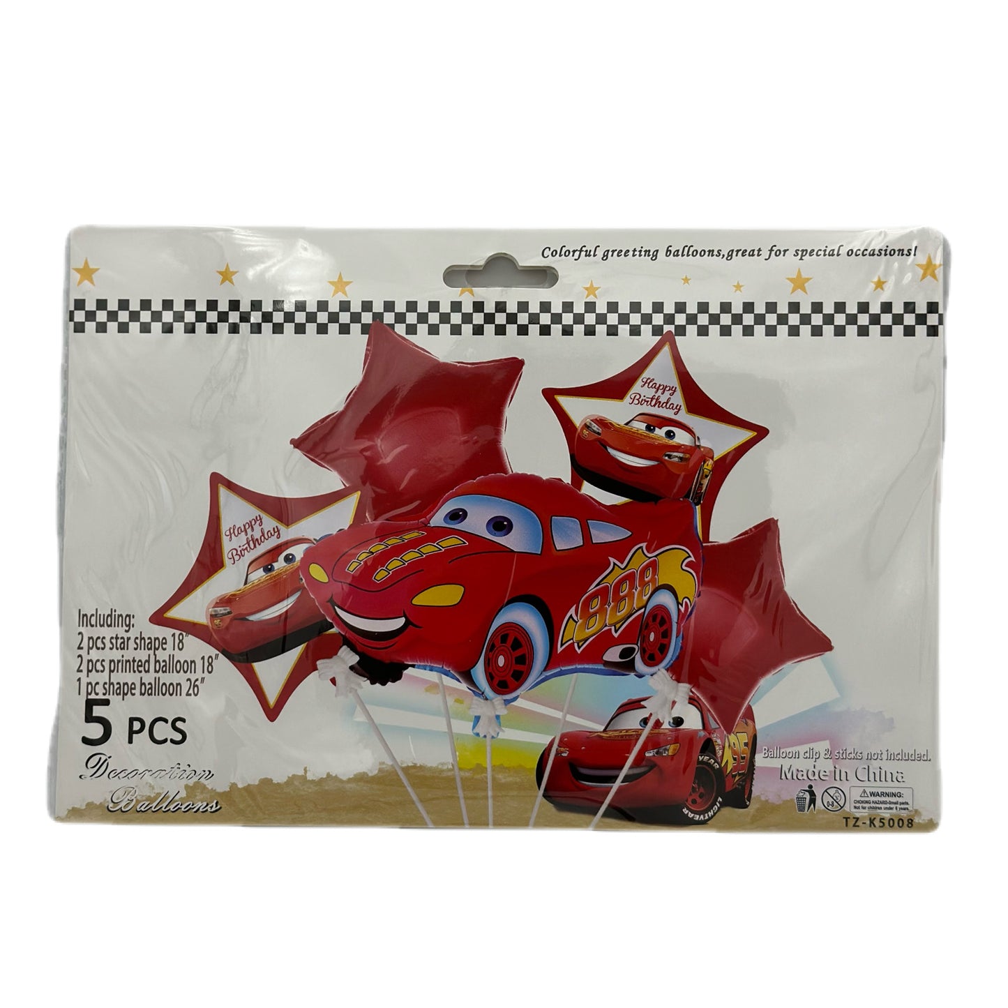 Ballons Gonflable à Theme (5pcs)