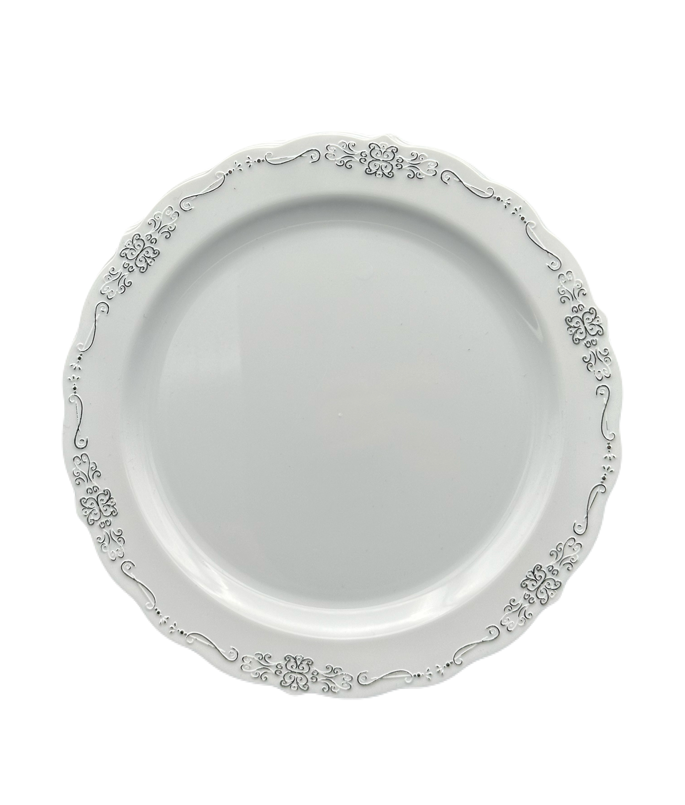 Assiettes en Plastique Réutilisable (10pcs)