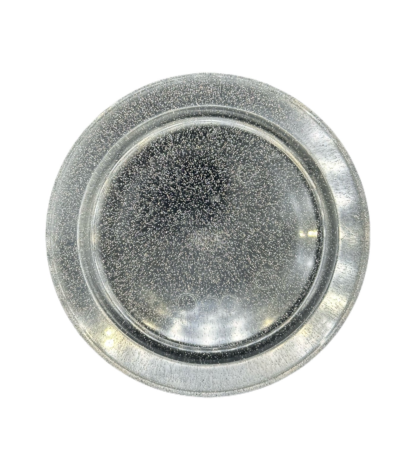 Assiette En Plastique Moucheté Réutilisable (10pcs)