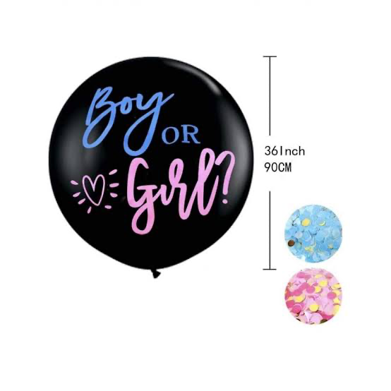 Ballon Gender Reveal (boy/girl)