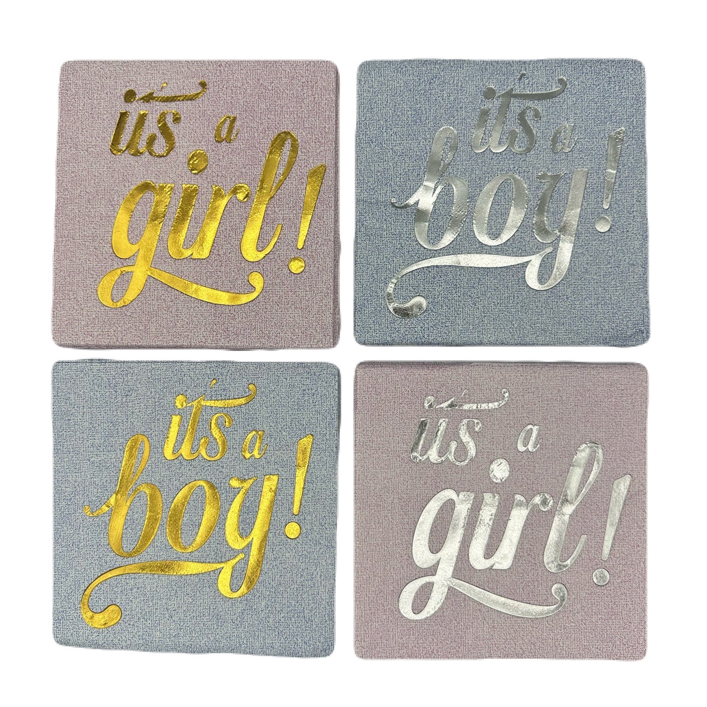 Serviettes Nouveau Né(e) 20pcs