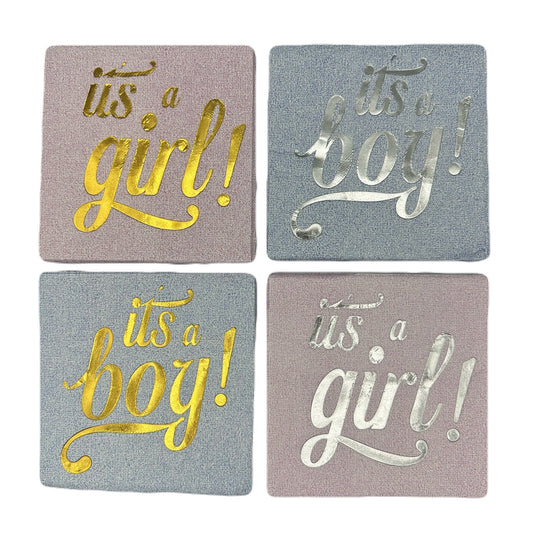 Serviettes Nouveau Né(e) 20pcs