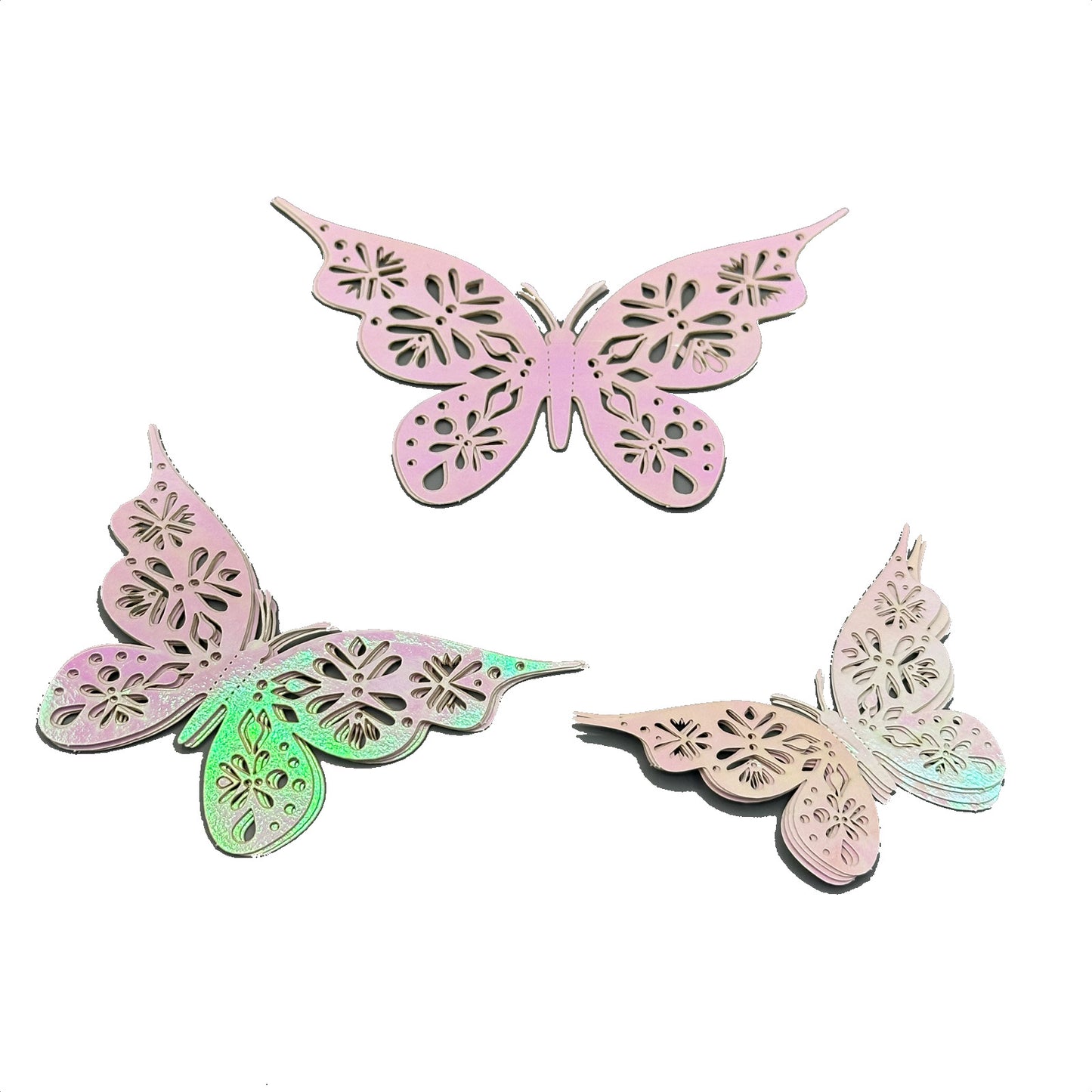 Papillons de décoration 12pcs