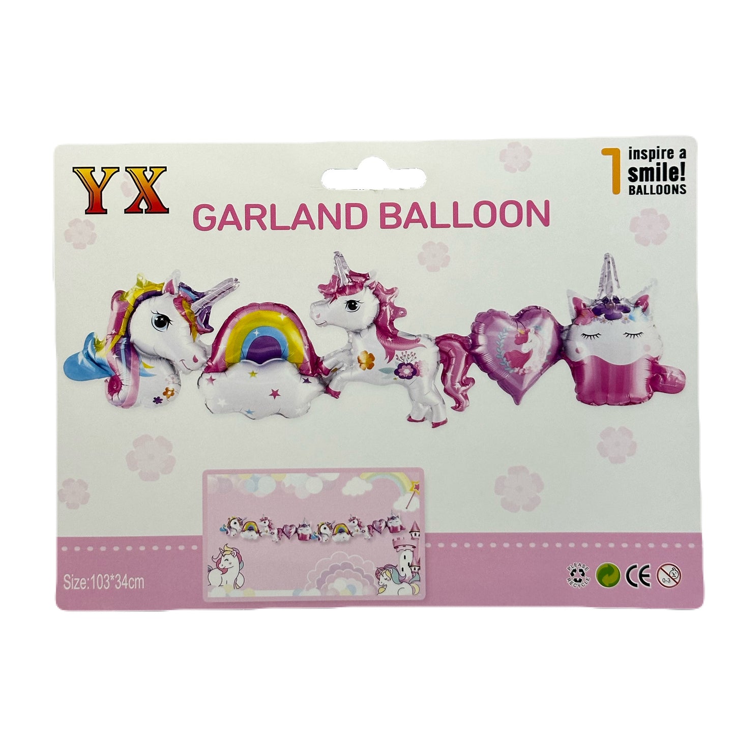 Ballons horizontaux à thèmes